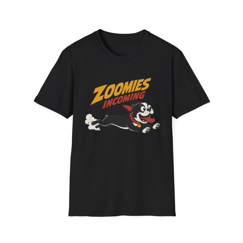 Frenchie Zoomies Incoming T-Shirt