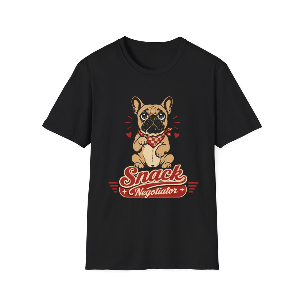 Frenchie Snack Negotiator T-Shirt