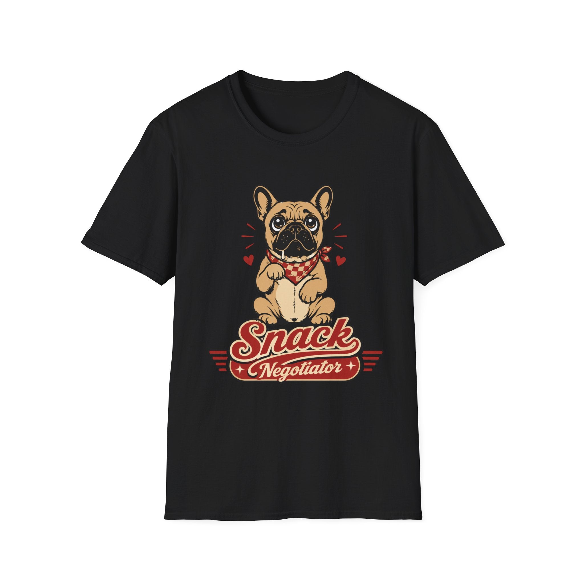 Frenchie Snack Negotiator T-Shirt