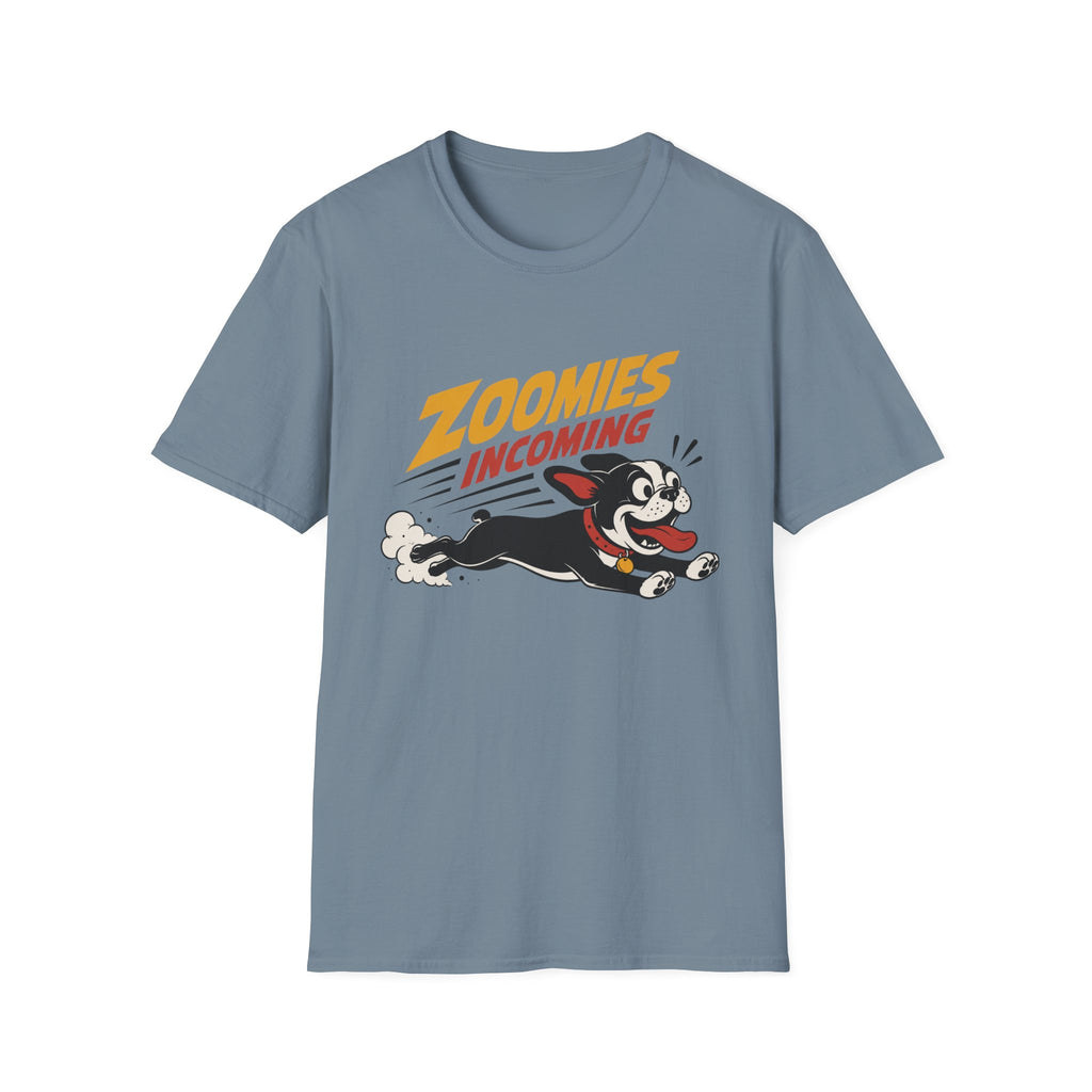 Frenchie Zoomies Incoming T-Shirt