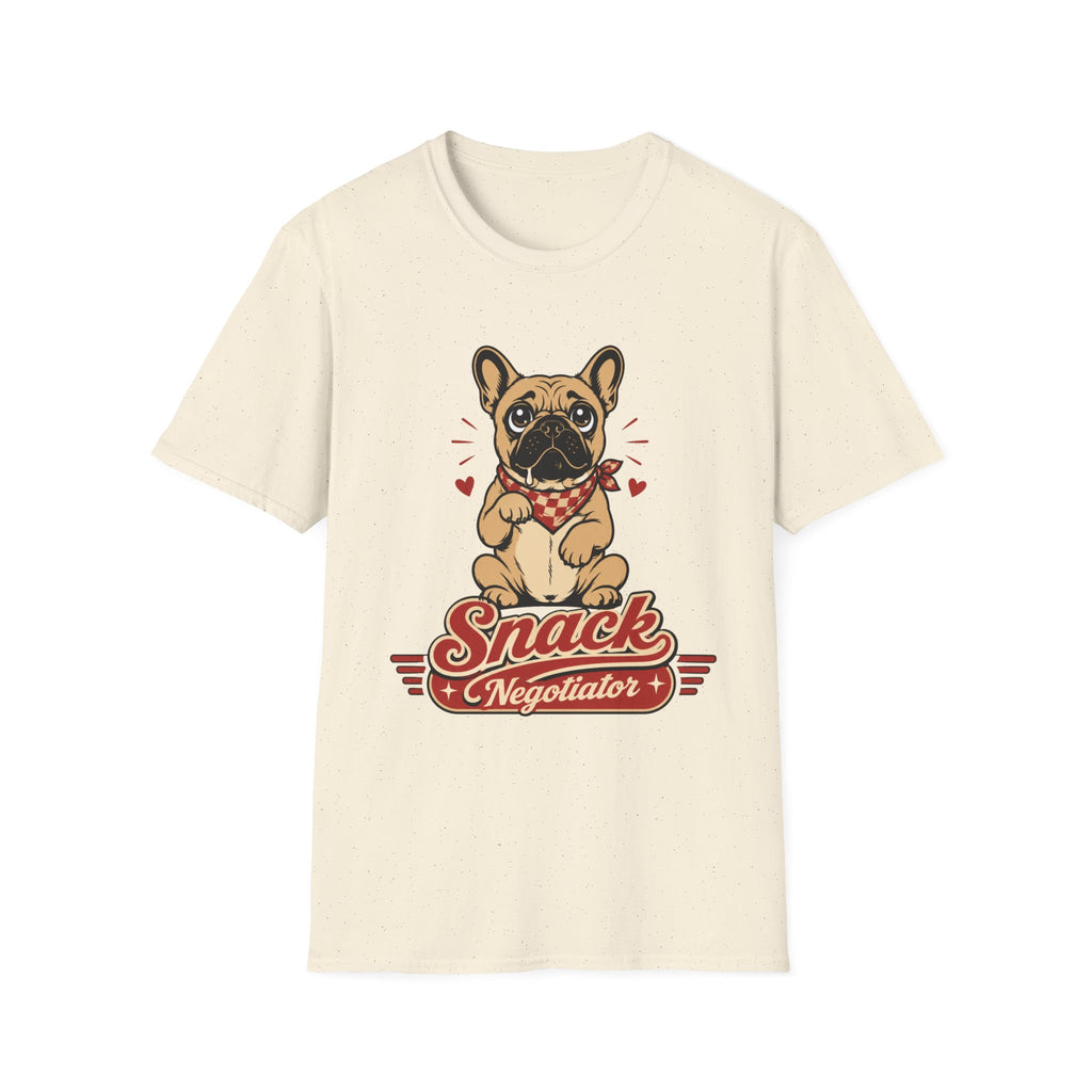 Frenchie Snack Negotiator T-Shirt