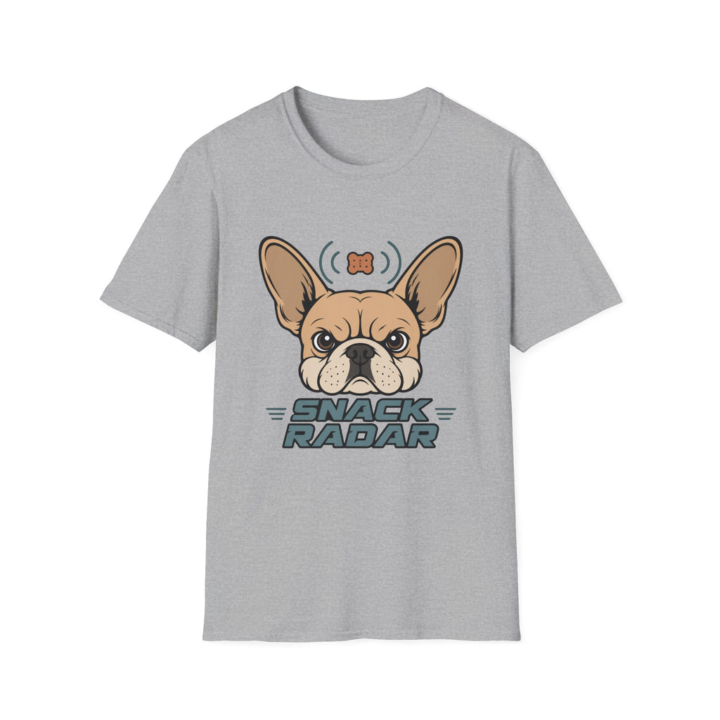 Frenchie Snack Radar T-Shirt