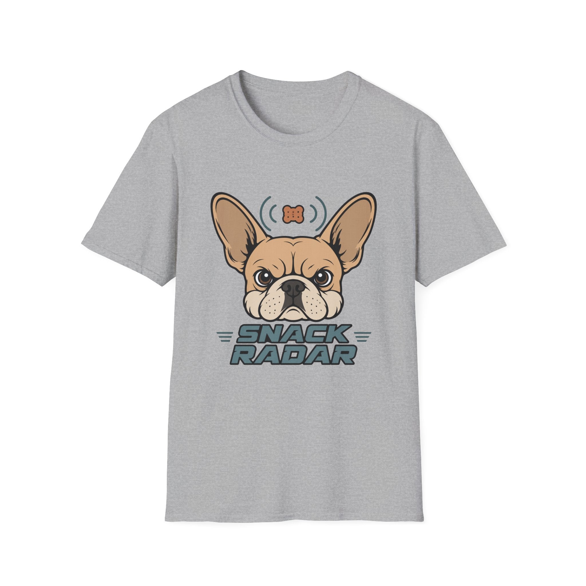 Frenchie Snack Radar T-Shirt