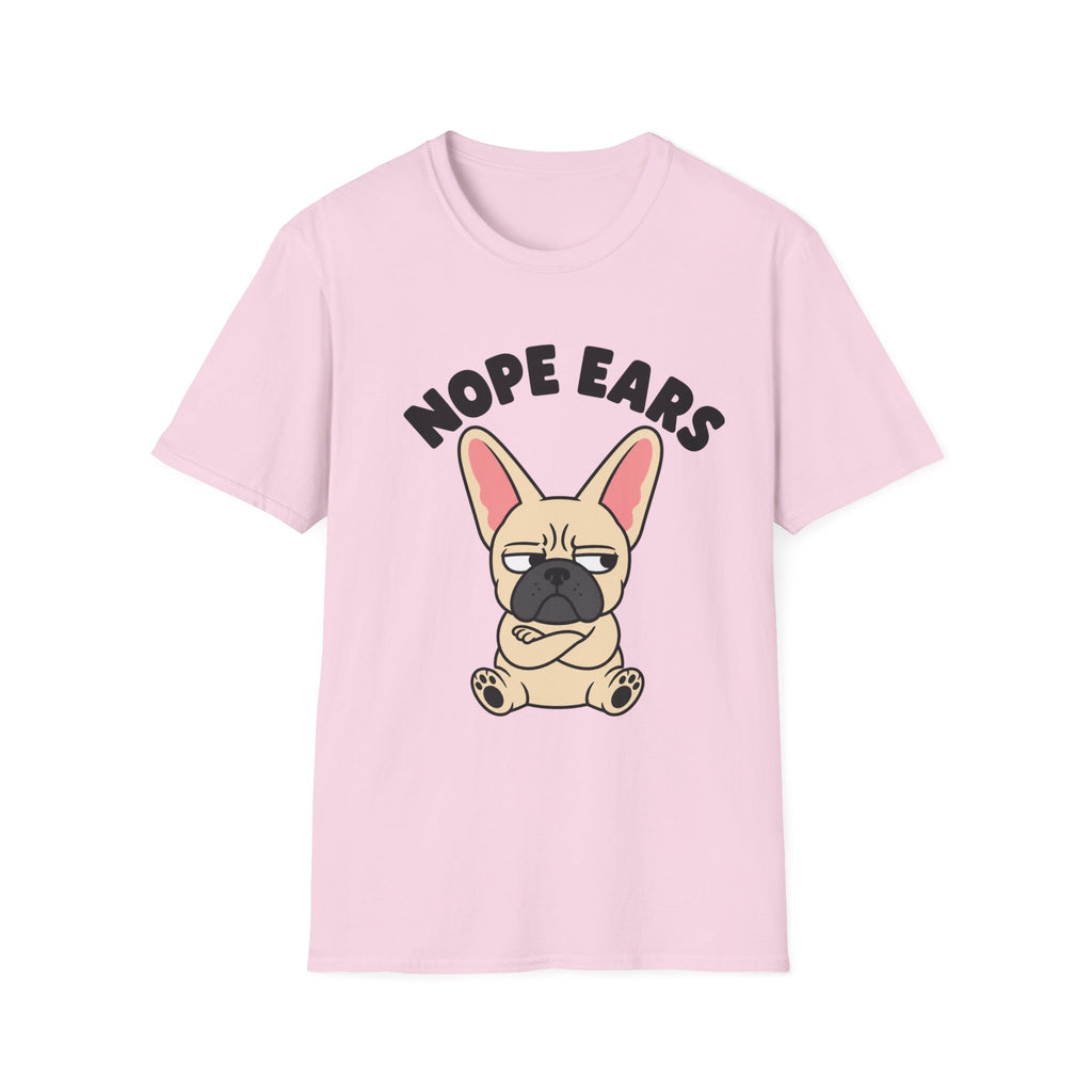 Frenchie Nope Ears T-Shirt
