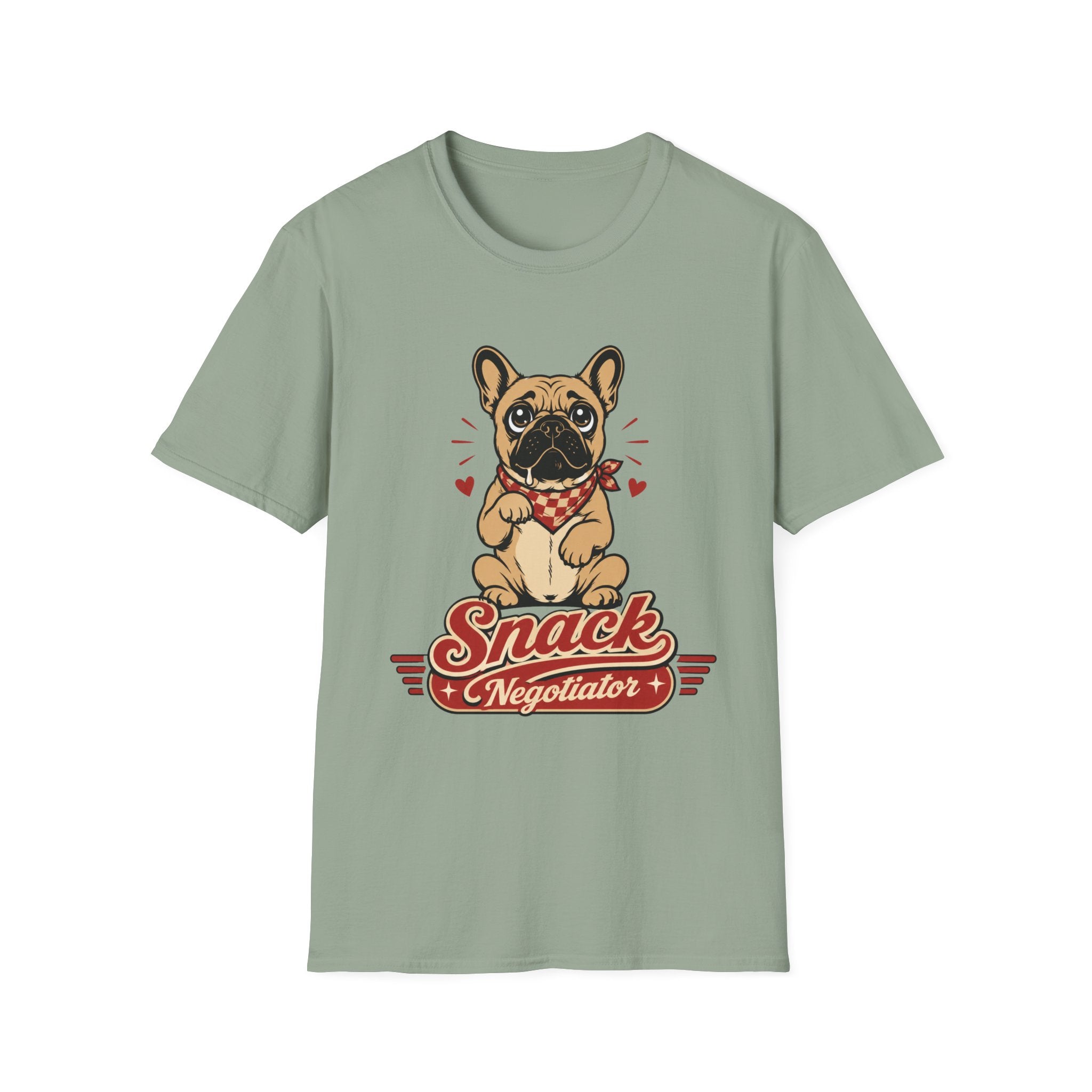Frenchie Snack Negotiator T-Shirt