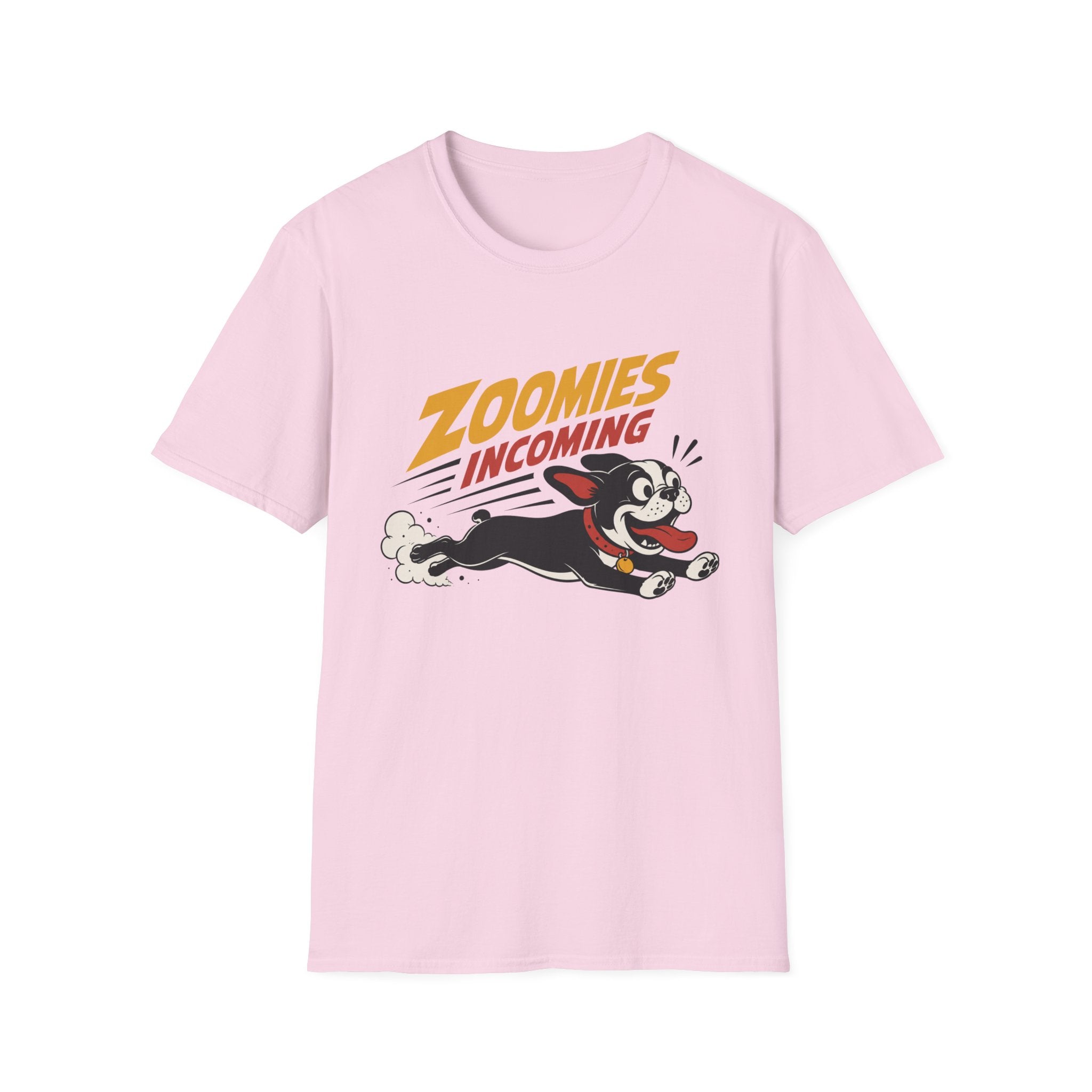 Frenchie Zoomies Incoming T-Shirt