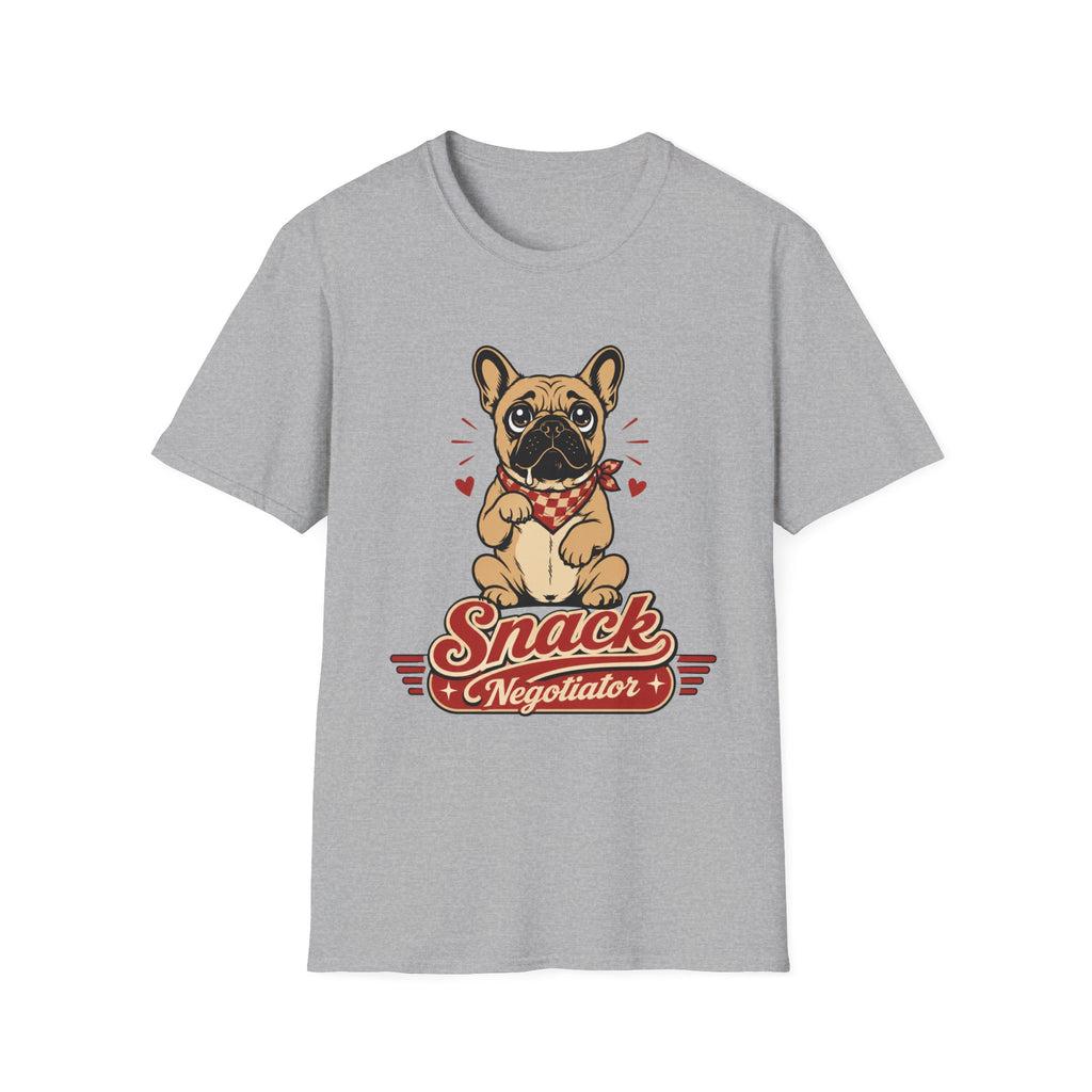 Frenchie Snack Negotiator T-Shirt