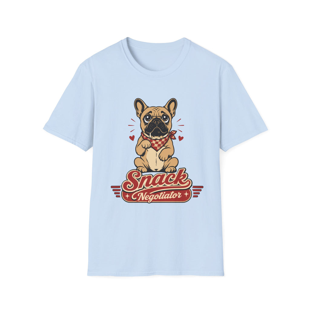 Frenchie Snack Negotiator T-Shirt