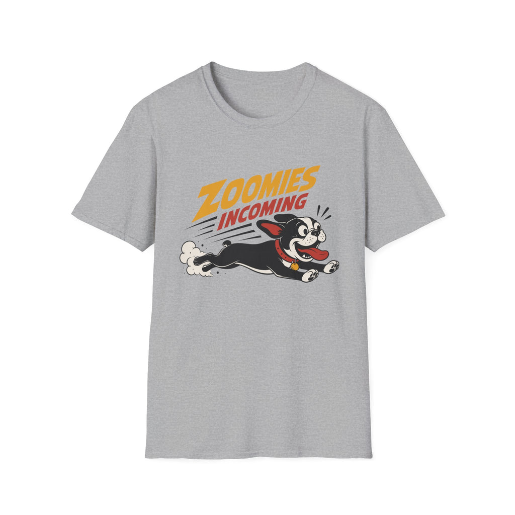 Frenchie Zoomies Incoming T-Shirt