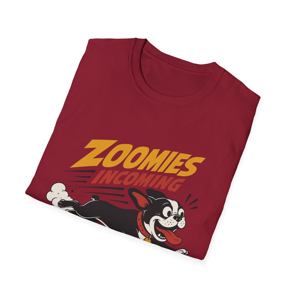 Frenchie Zoomies Incoming T-Shirt