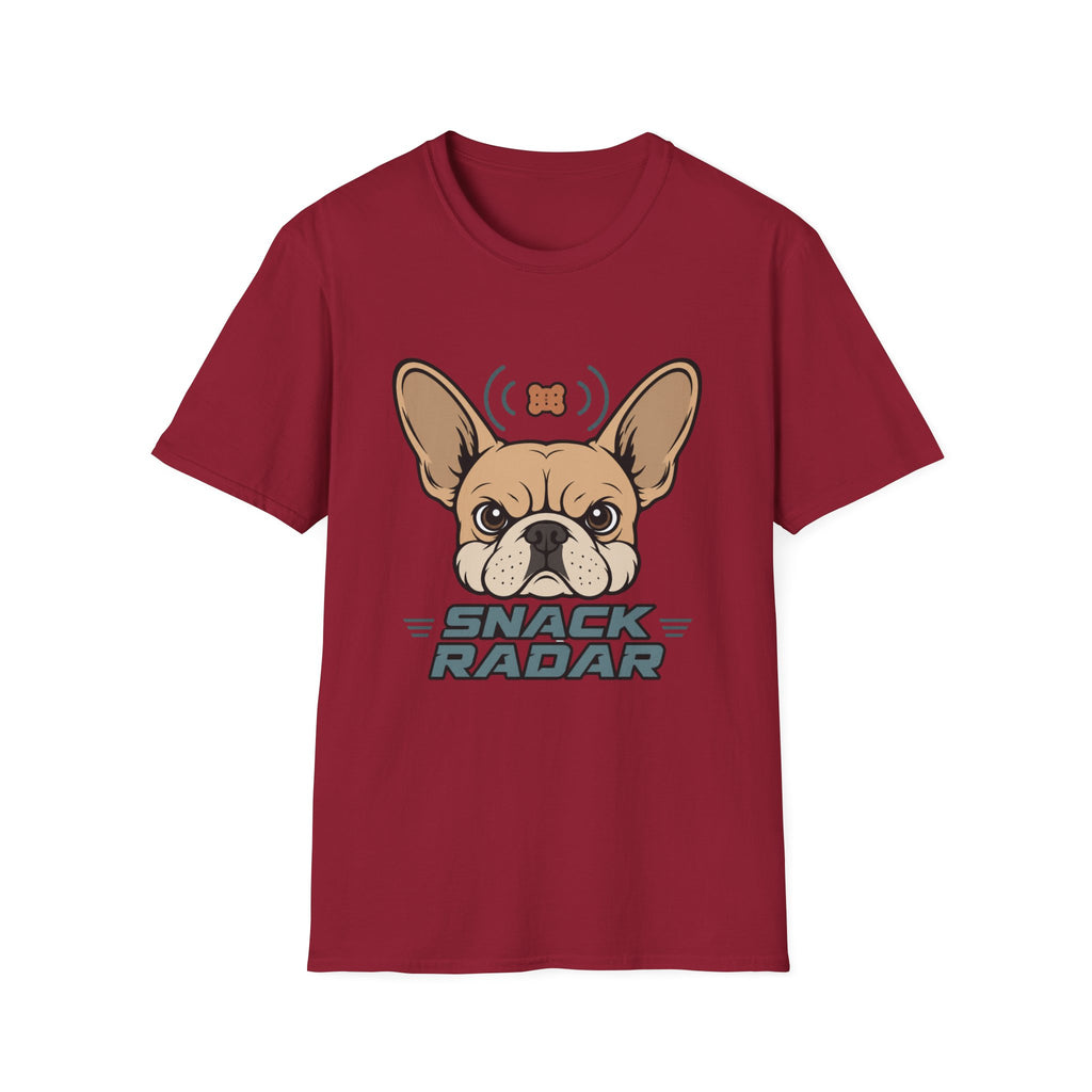 Frenchie Snack Radar T-Shirt