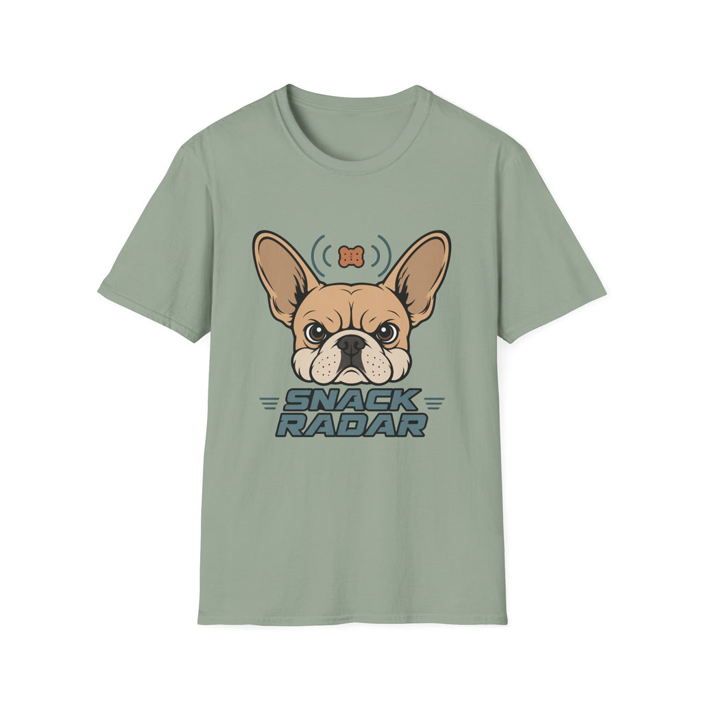 Frenchie Snack Radar T-Shirt