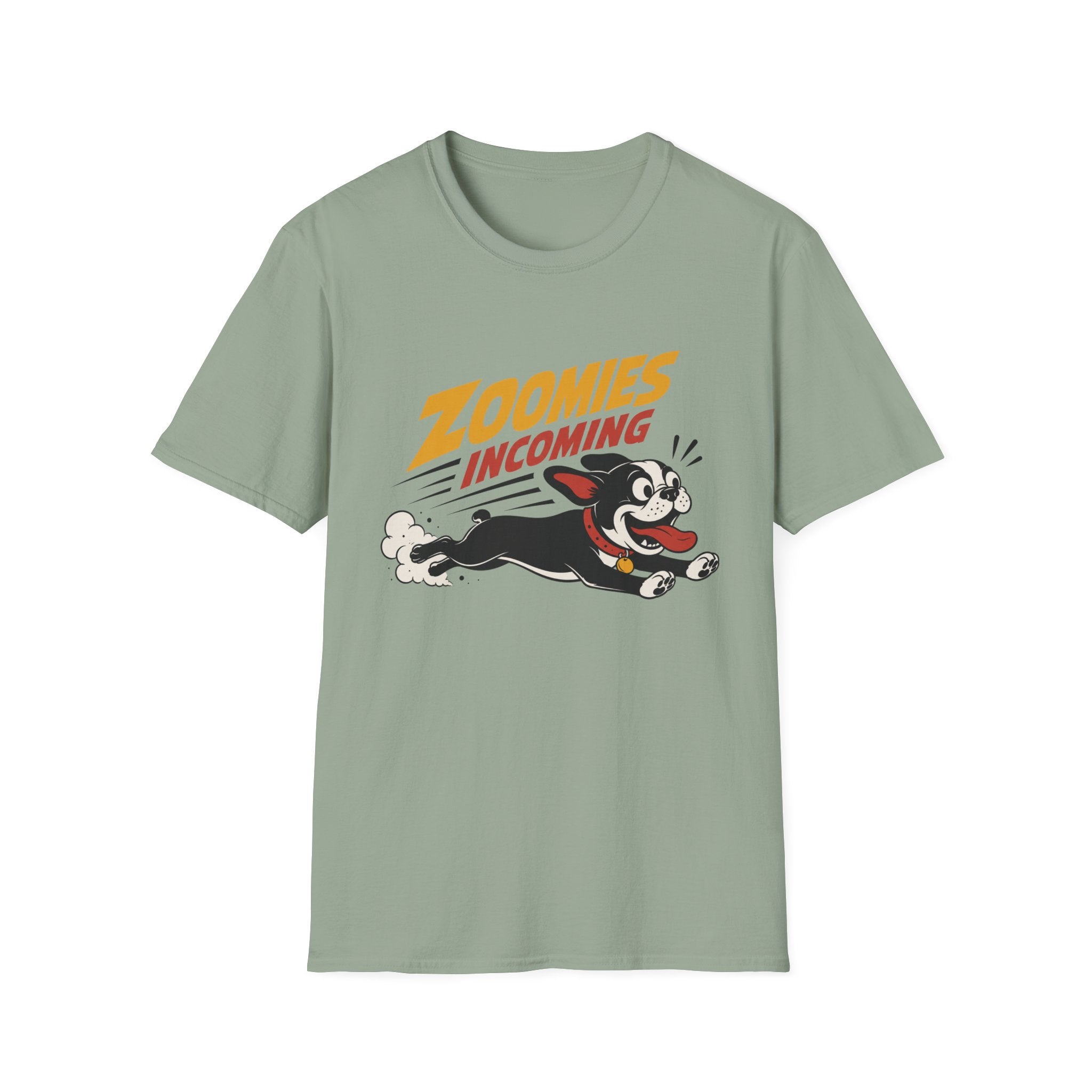 Frenchie Zoomies Incoming T-Shirt