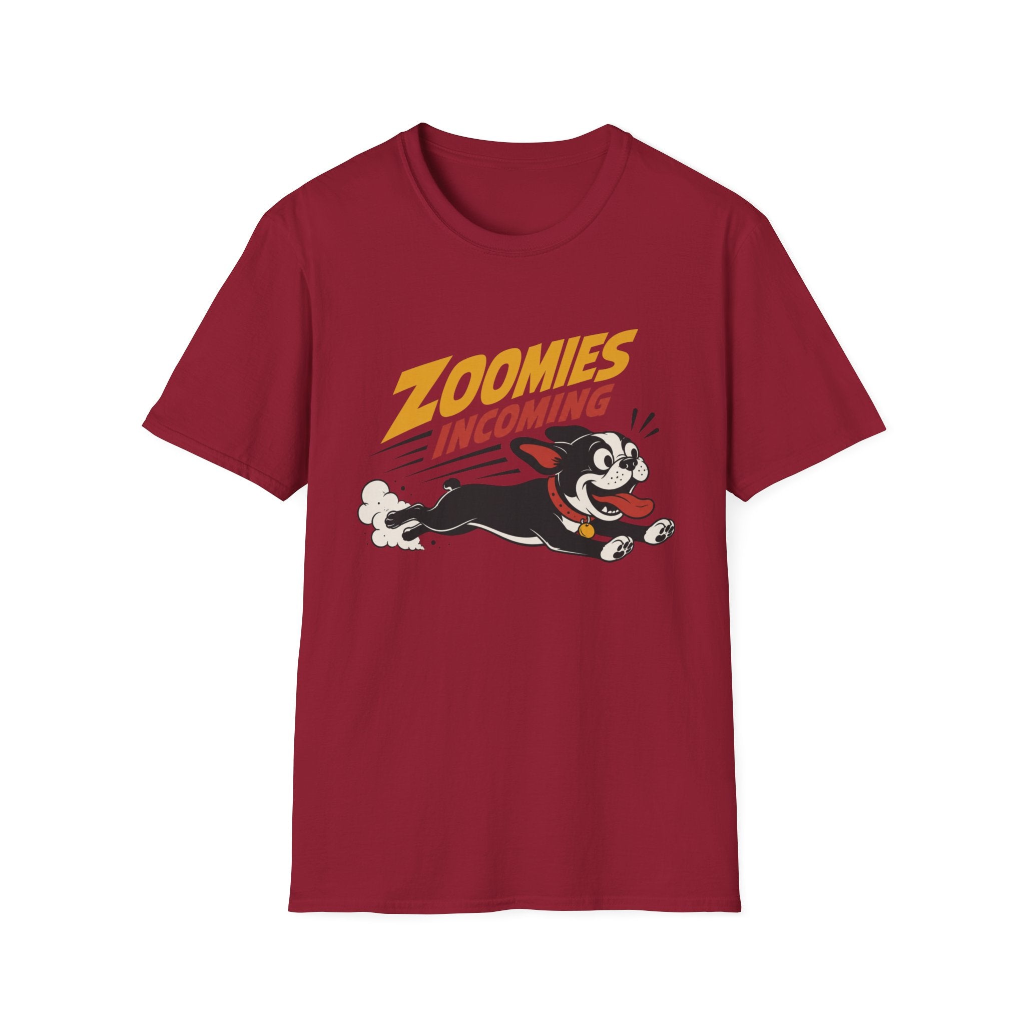 Frenchie Zoomies Incoming T-Shirt