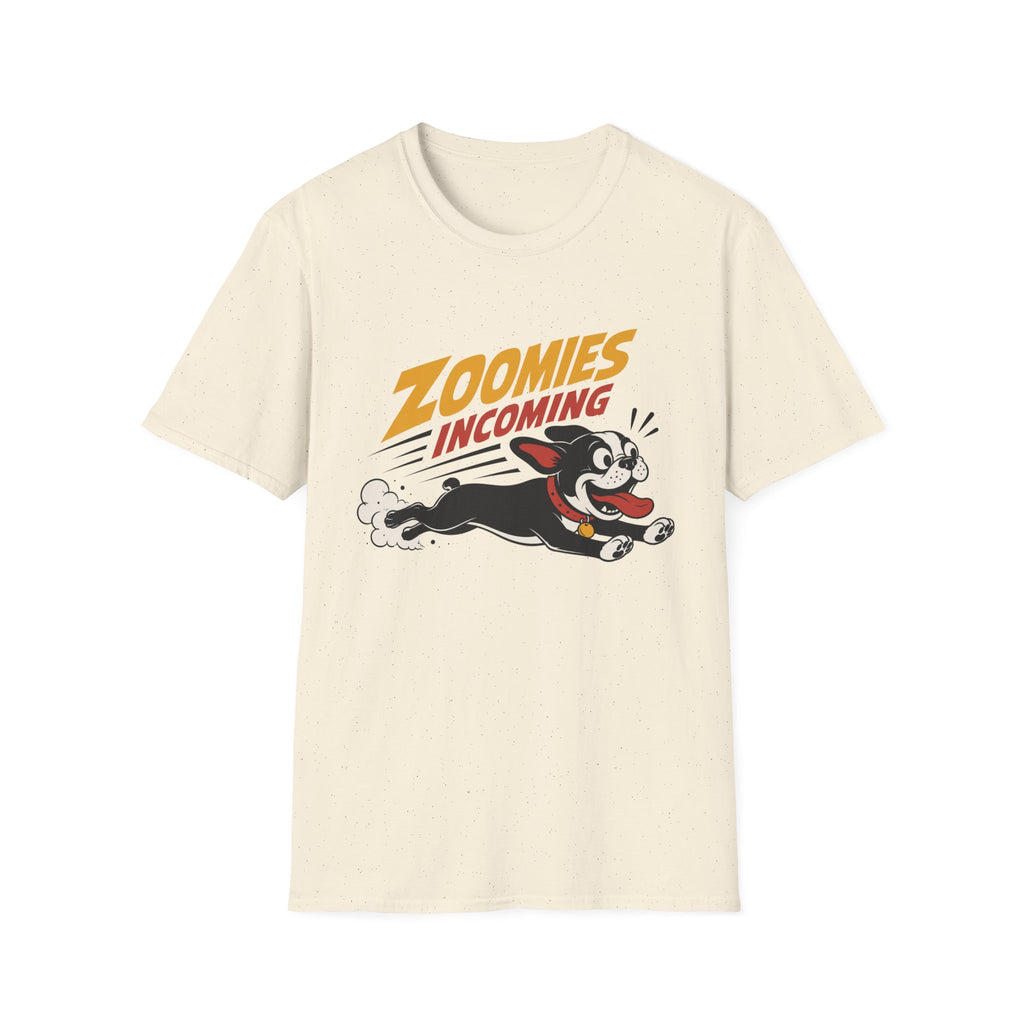 Frenchie Zoomies Incoming T-Shirt
