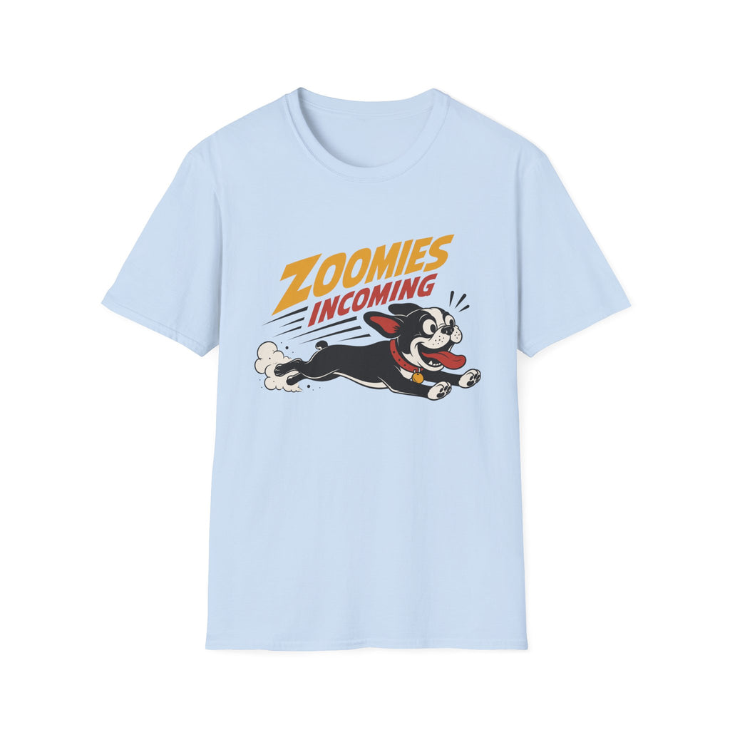 Frenchie Zoomies Incoming T-Shirt