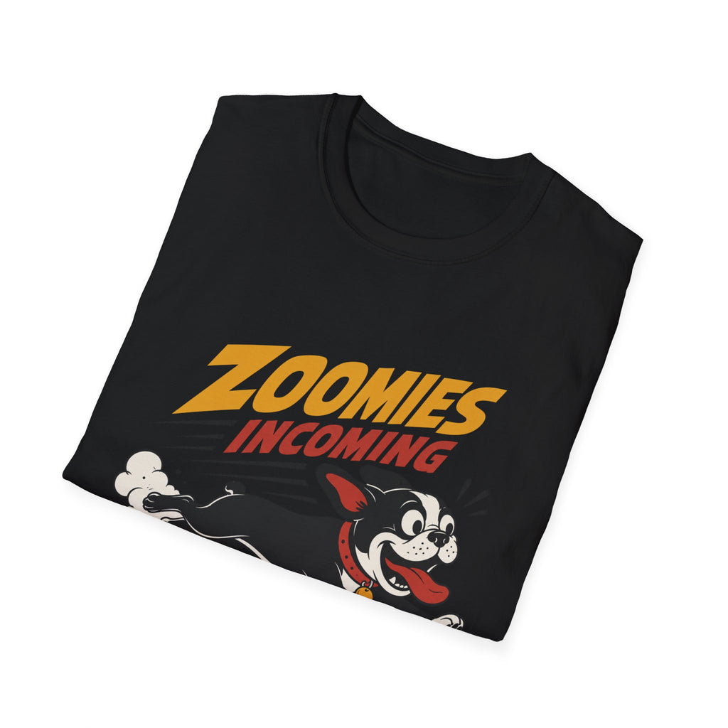 Frenchie Zoomies Incoming T-Shirt
