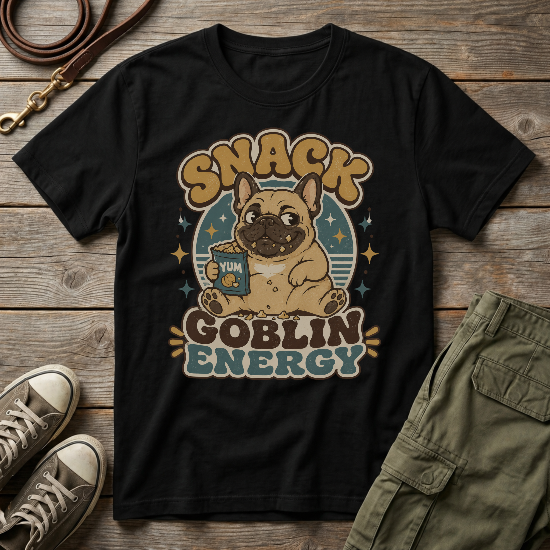 Frenchi Snack Goblin Energy T-Shirt