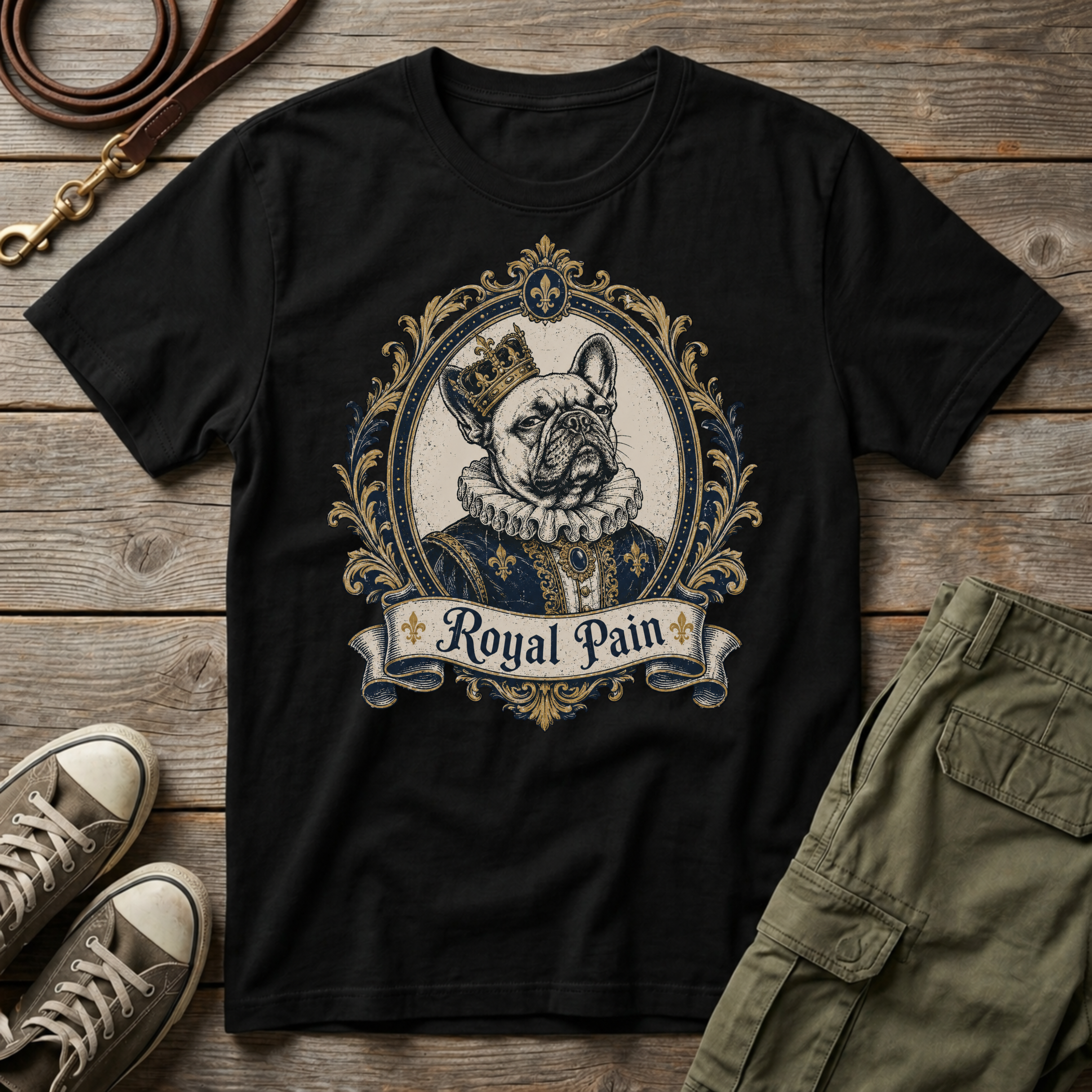 Frenchie Royal Pain T-Shirt