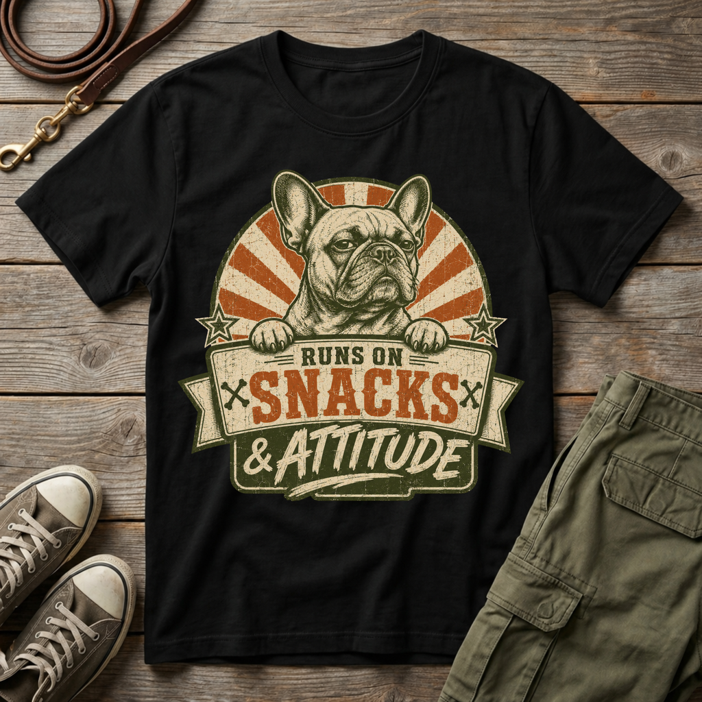 Runs on Snacks and Attitude T-Shirt
