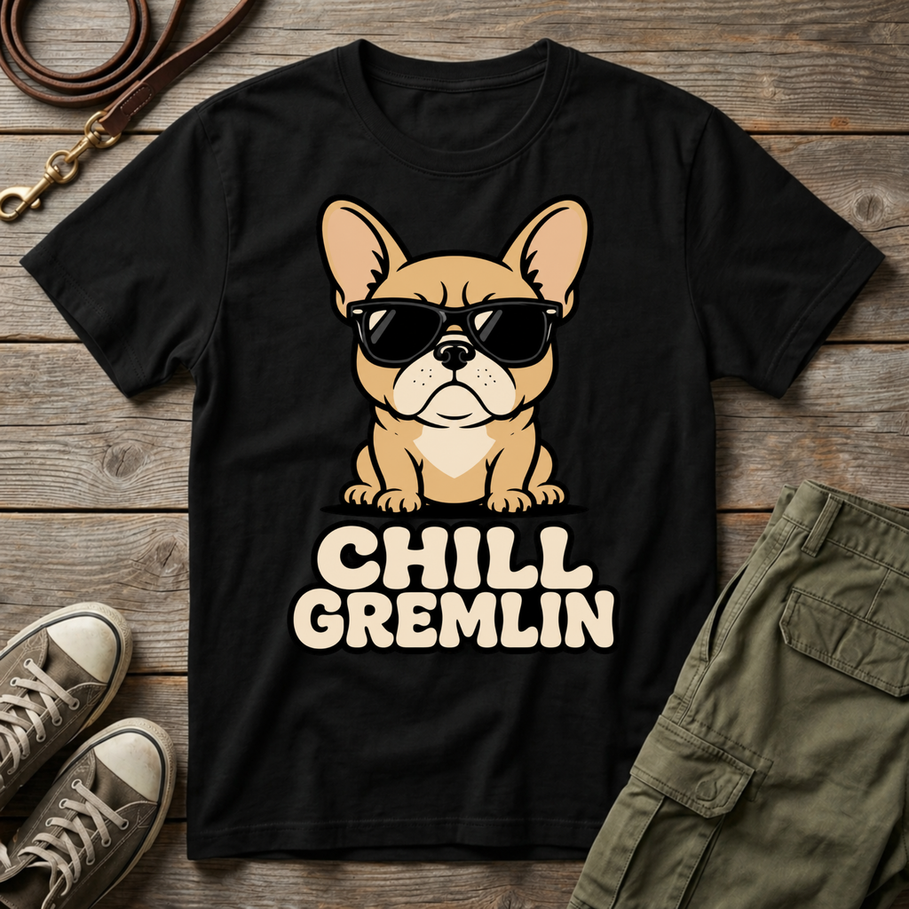 Frenchie Chill Gremlin T-Shirt