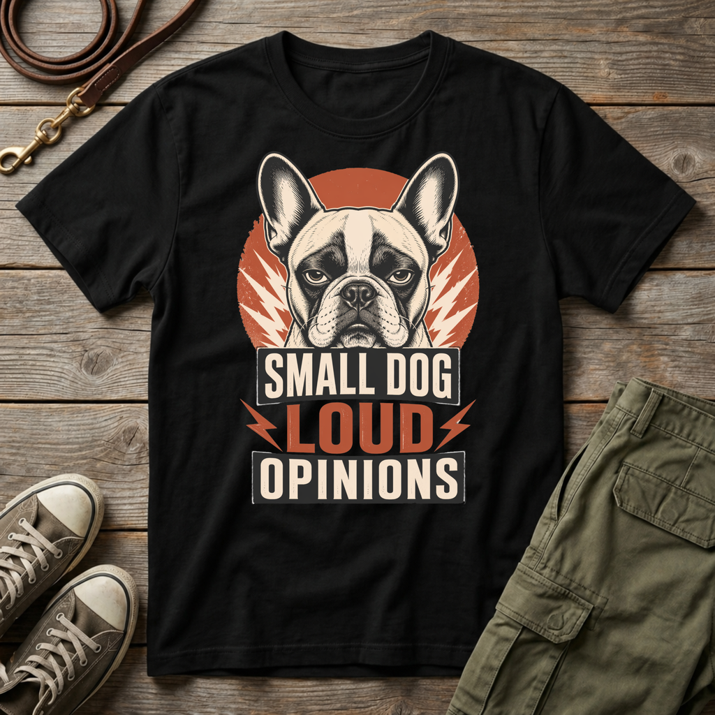 Frenchie Loud Opinions T-Shirt