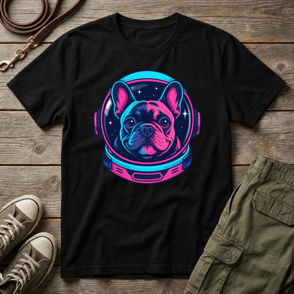 Space Frenchie T-Shirt
