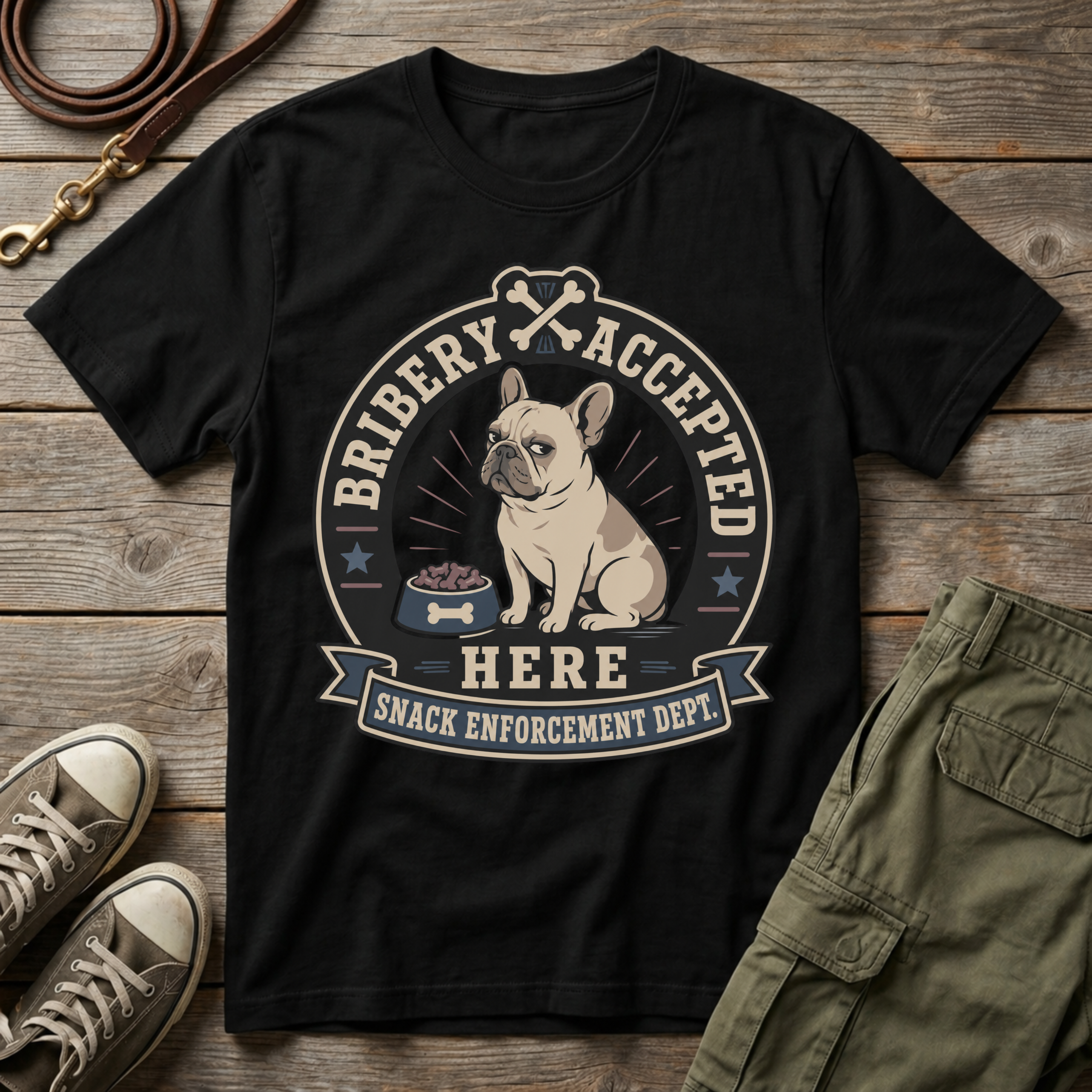Bribery Accepted Here T-Shirt