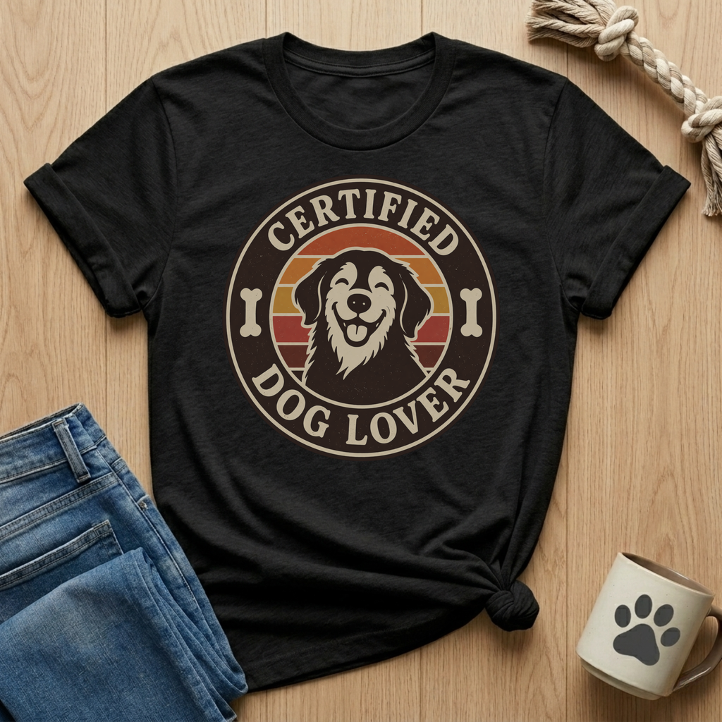 Certified Dog Lover T-Shirt