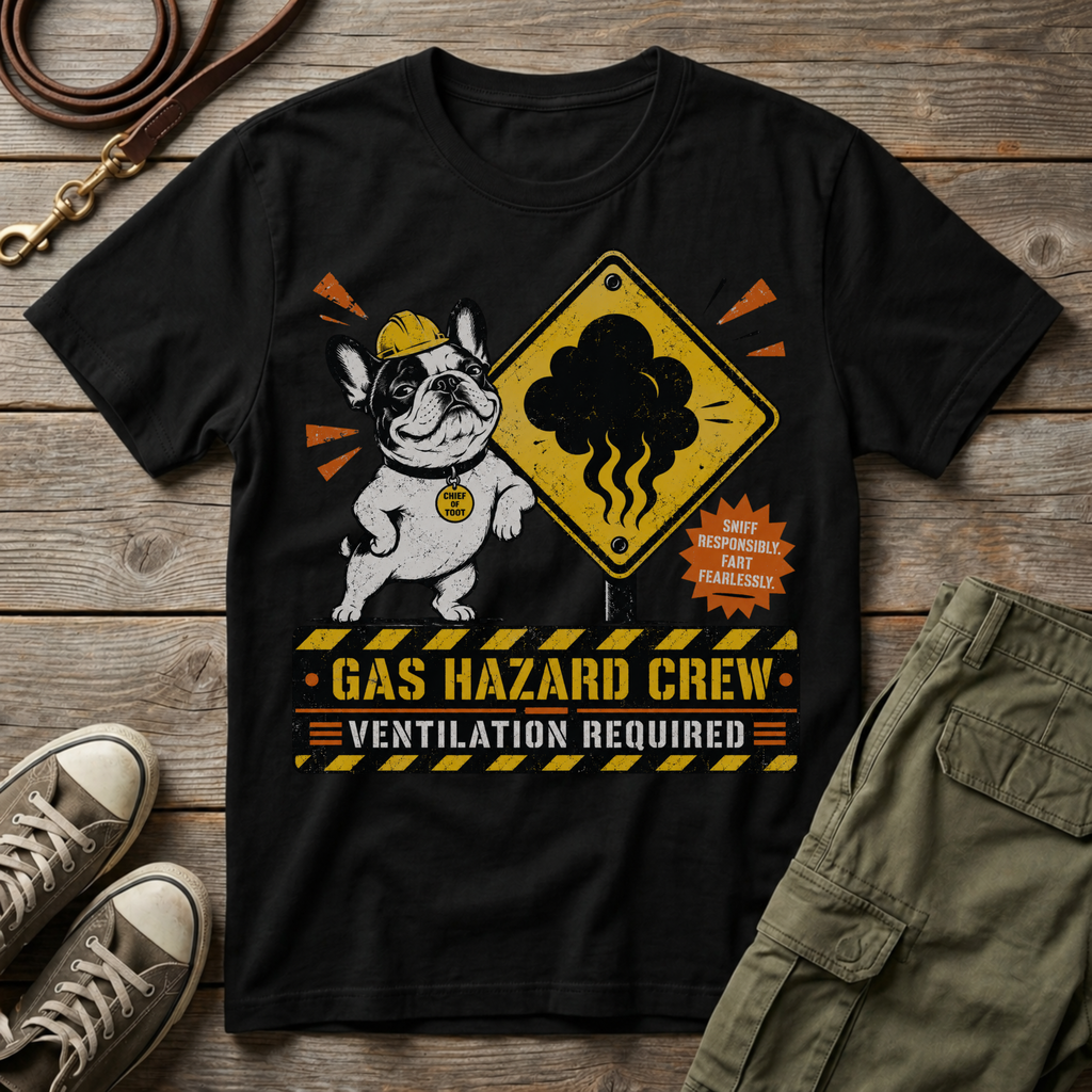 Frenchie Gas Hazard T-Shirt