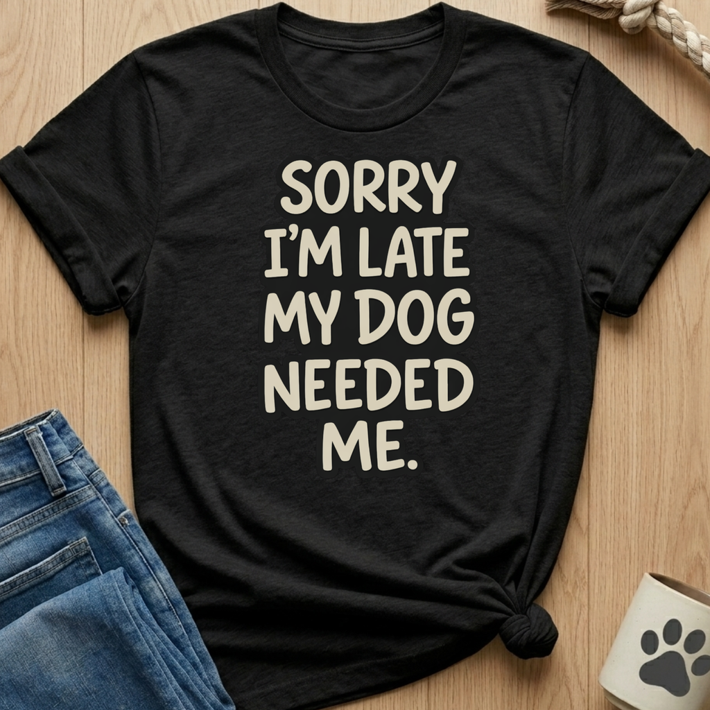 Dog Needed Me T-Shirt