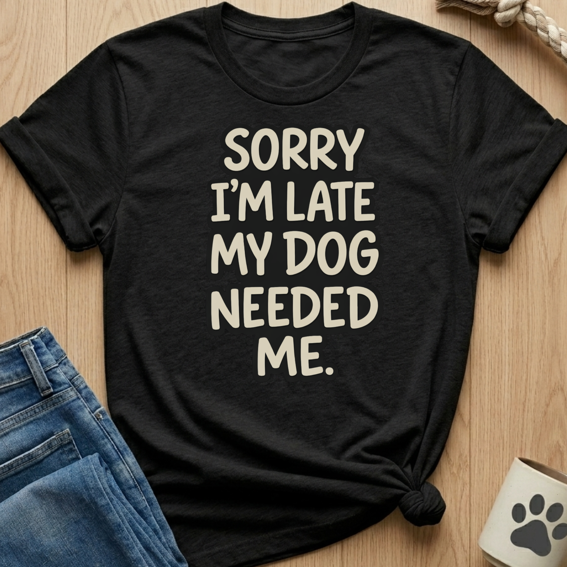 Dog Needed Me T-Shirt