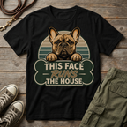 Frenchie Runs The House Sunset T-Shirt