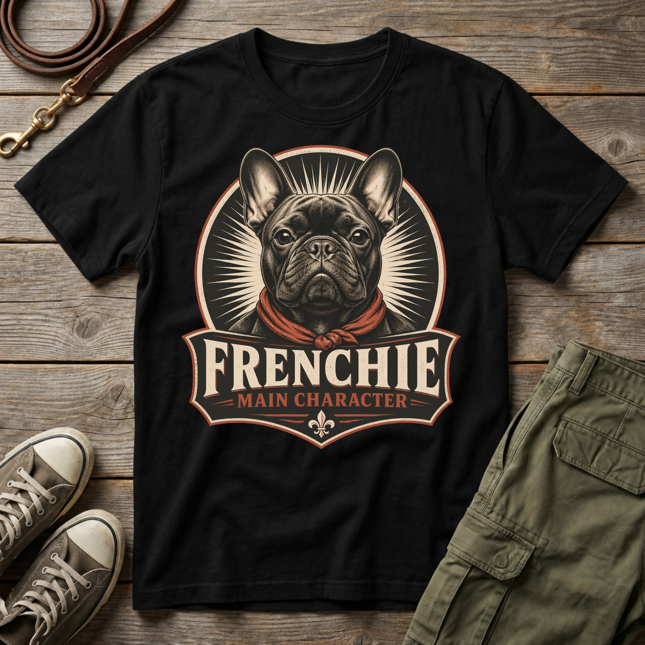 Frenchie Main Character T-Shirt