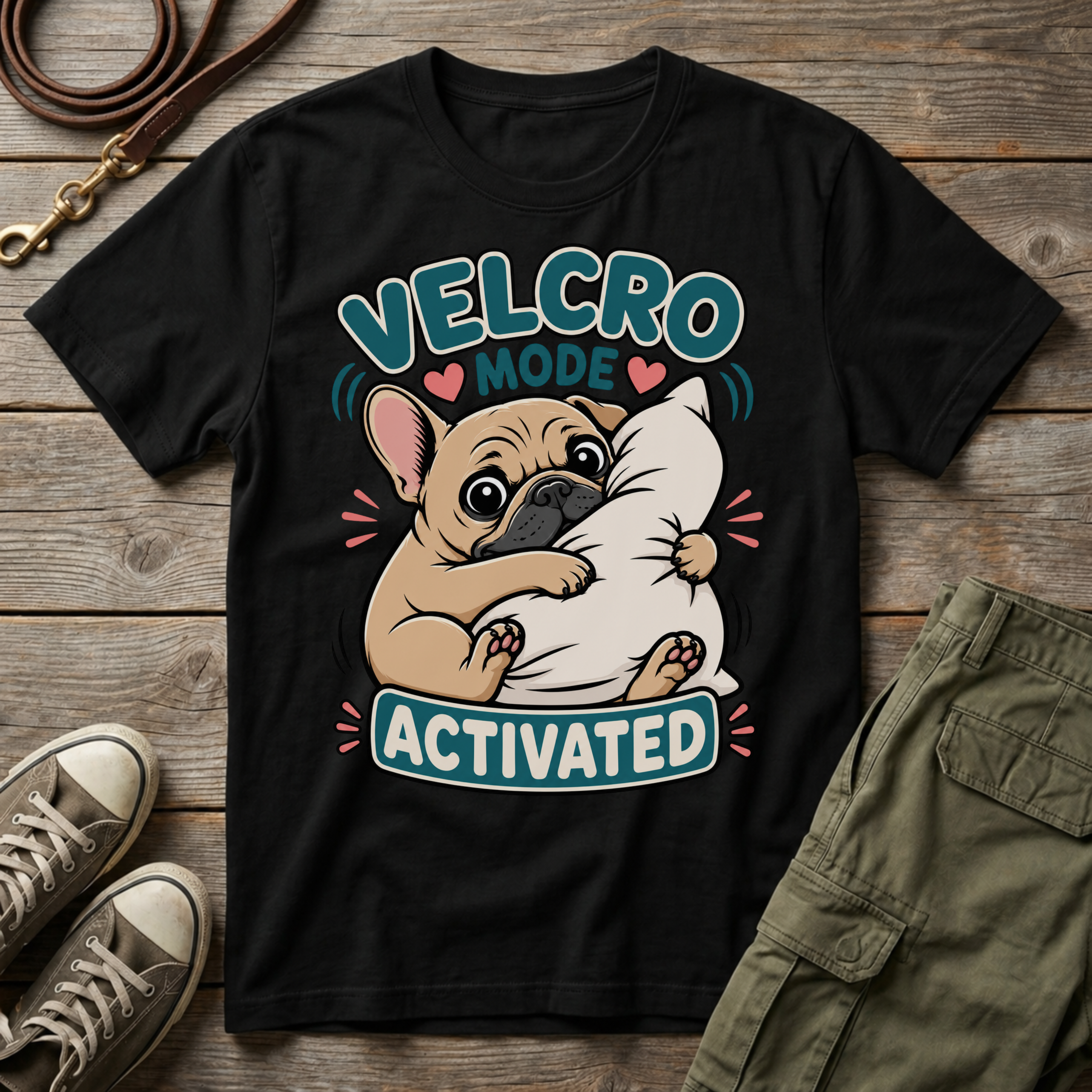 Velcro Mode Activated T-Shirt