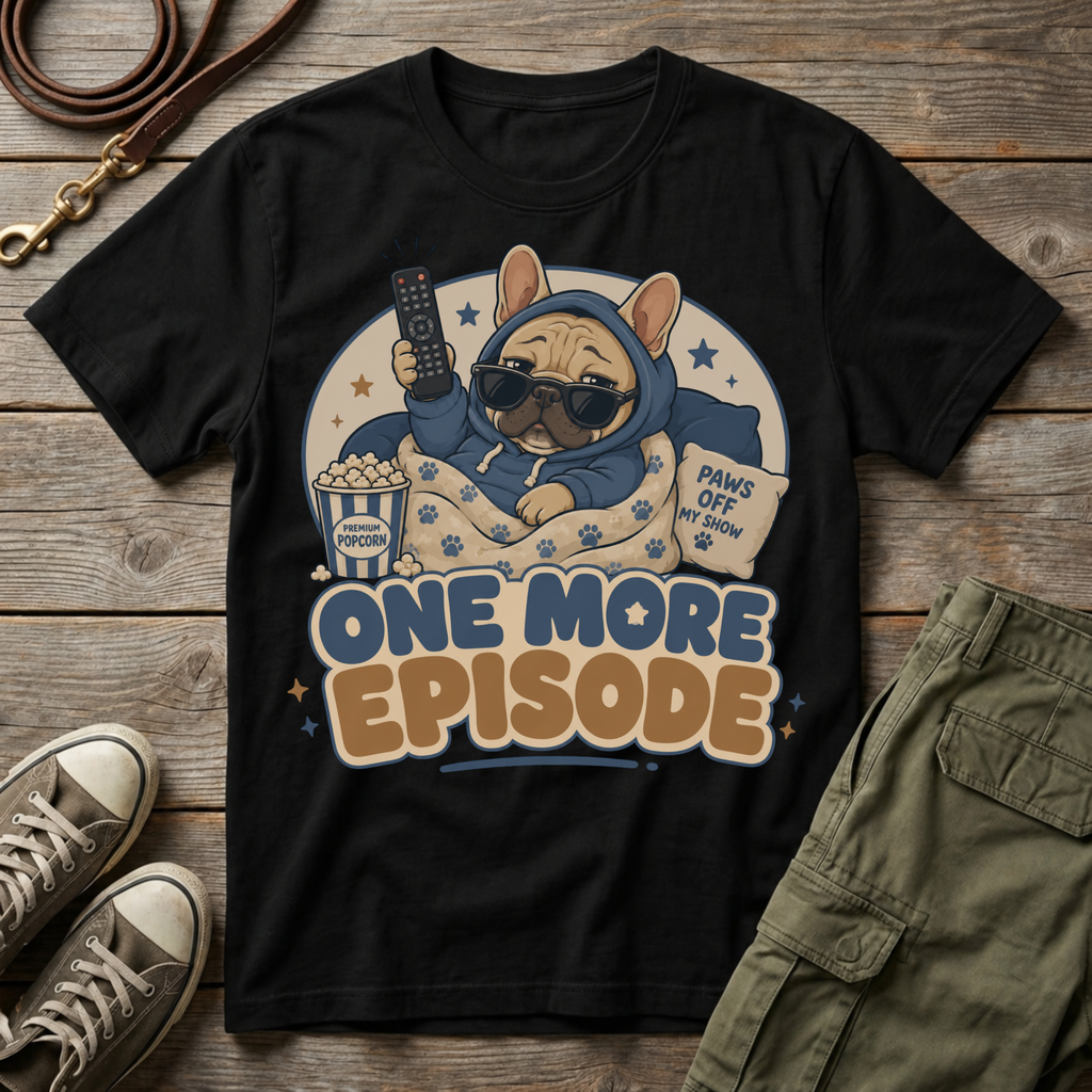 Frenchie One More Episode T-Shirt