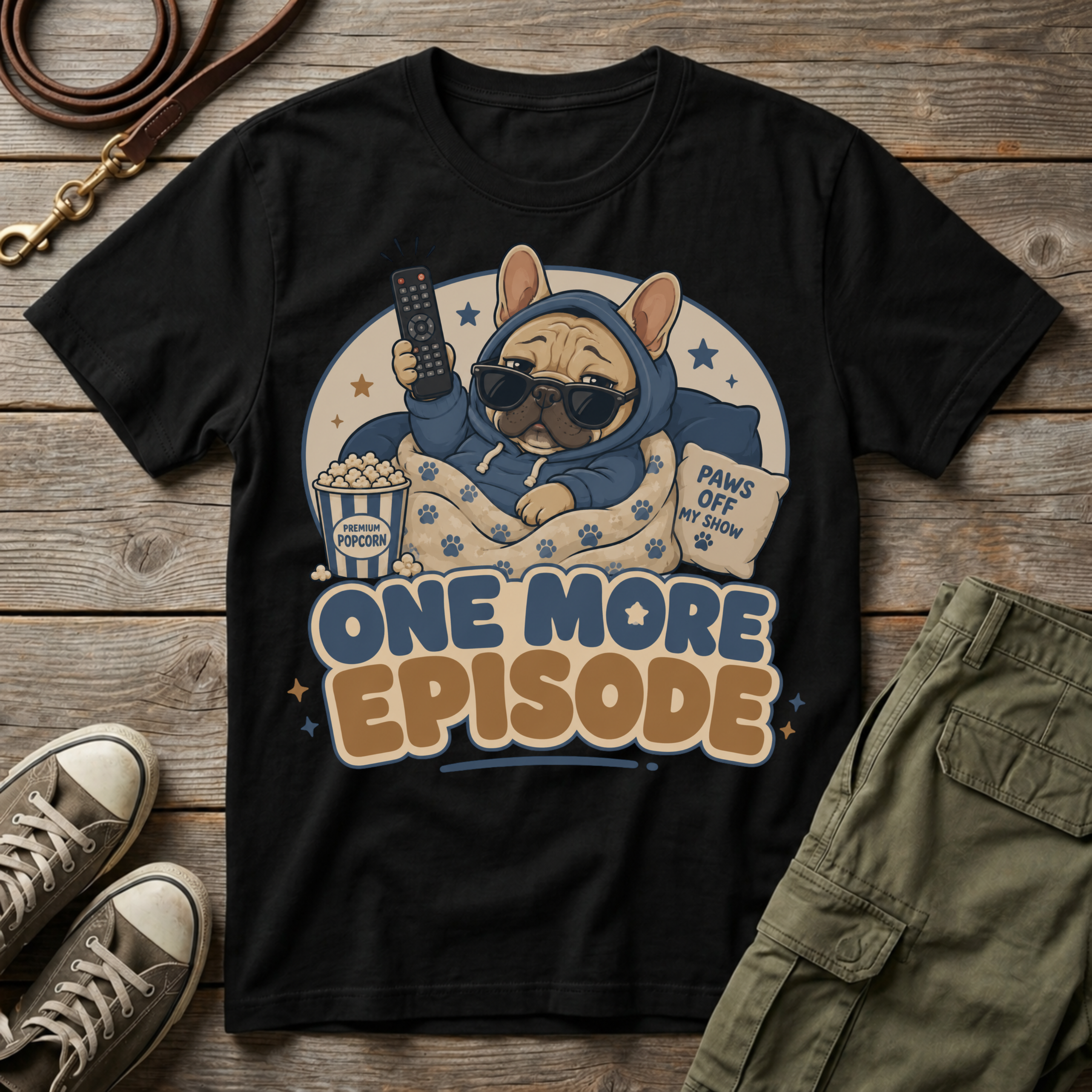 Frenchie One More Episode T-Shirt