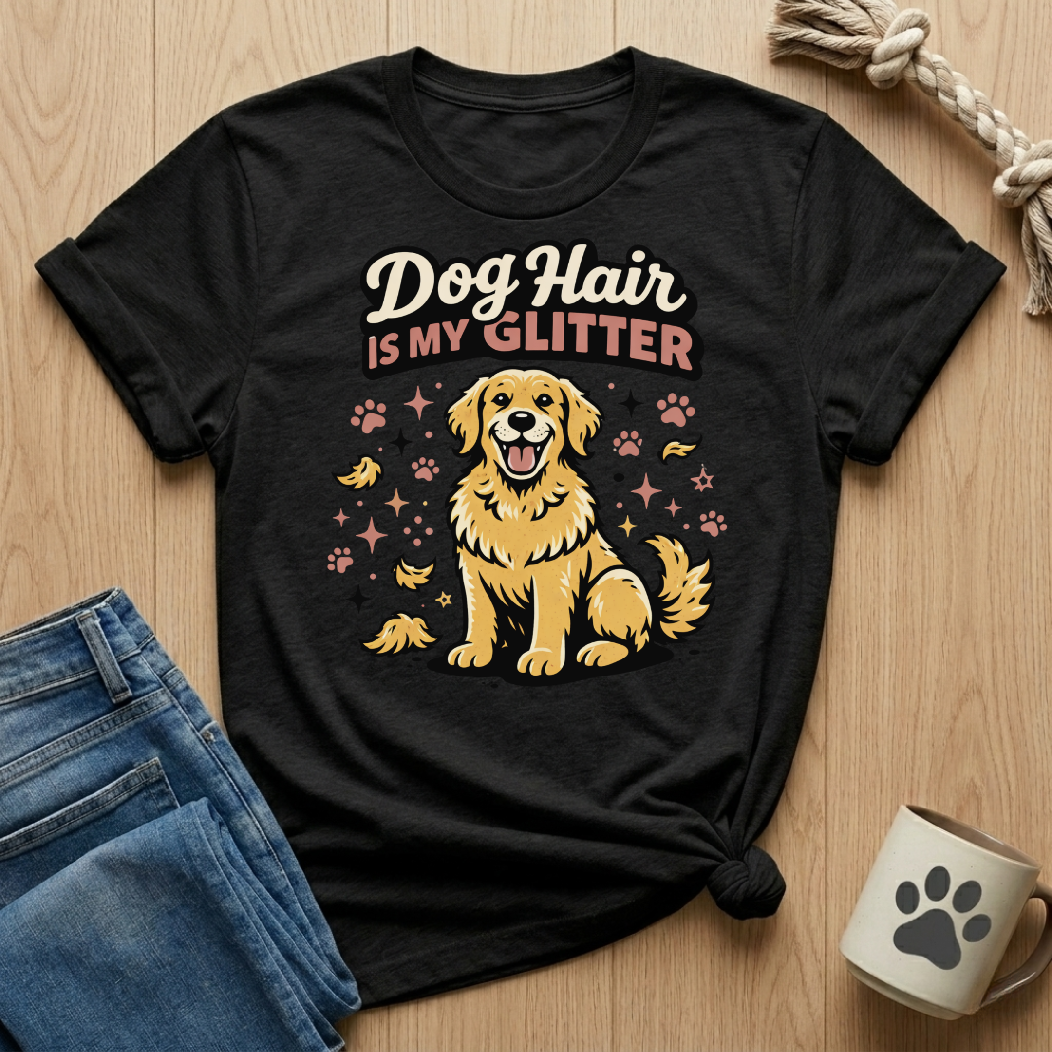 Dog Hair Is My Glitter T-Shirt