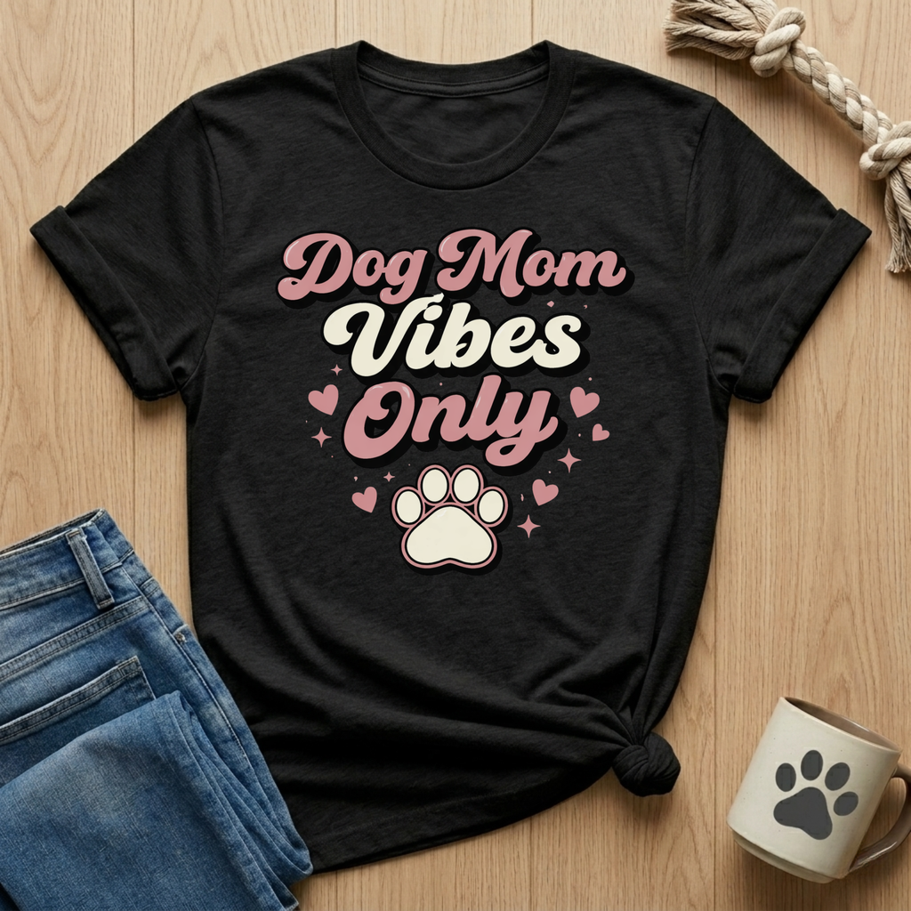 Dog Mom Vibes T-Shirt