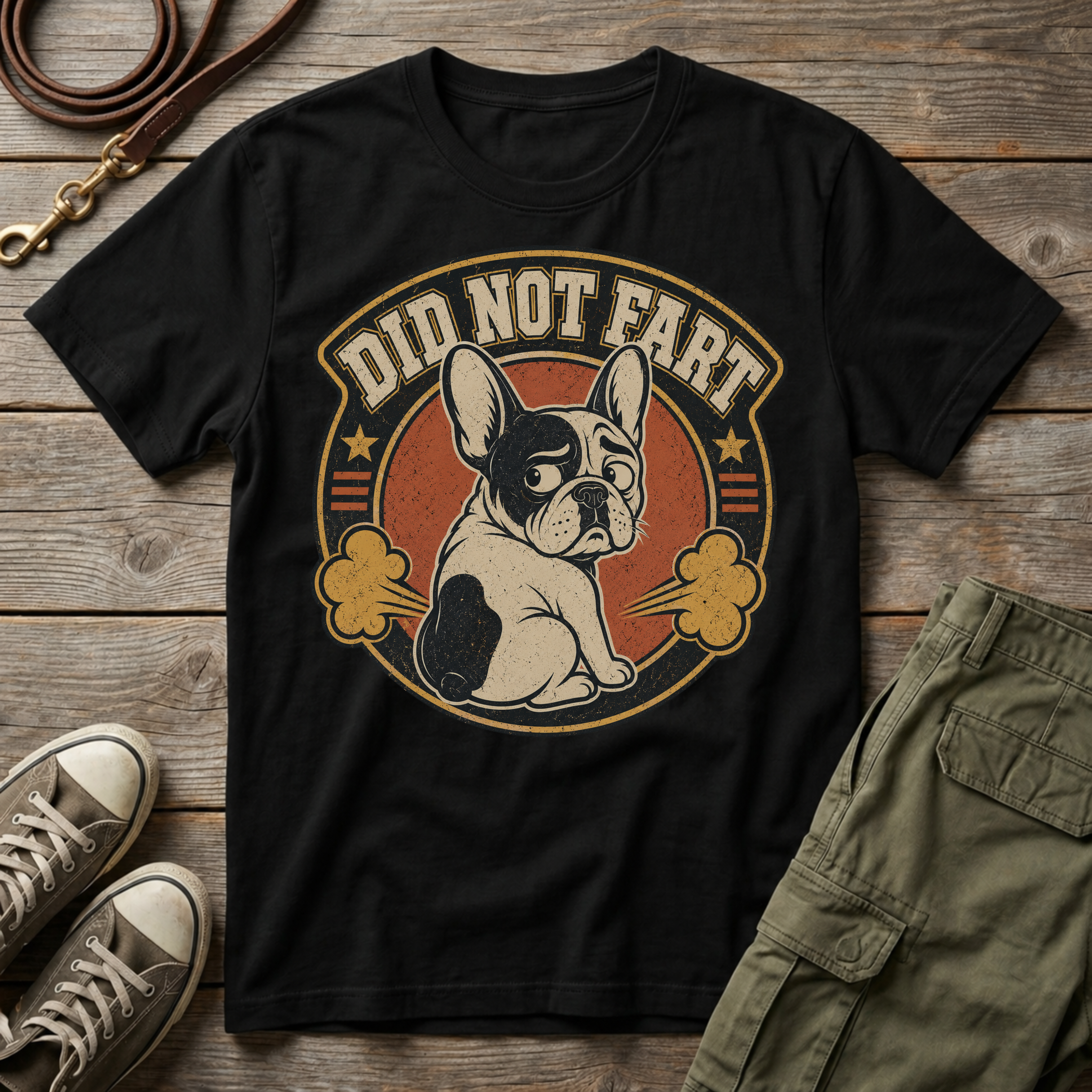 Frenchie Did Not Fart T-Shirt