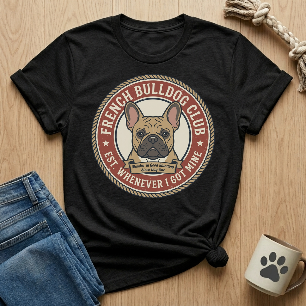 French Bulldog Club T-Shirt