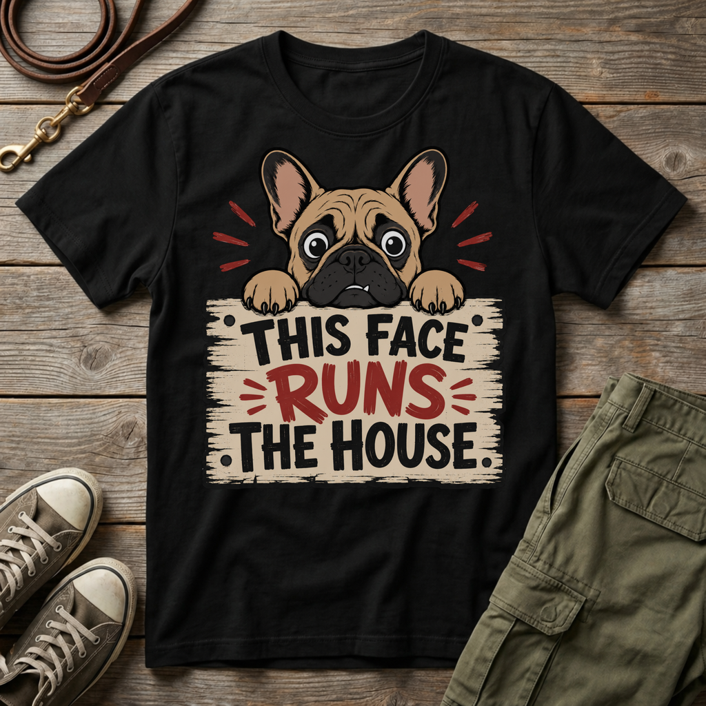 This Face Runs The House T-Shirt