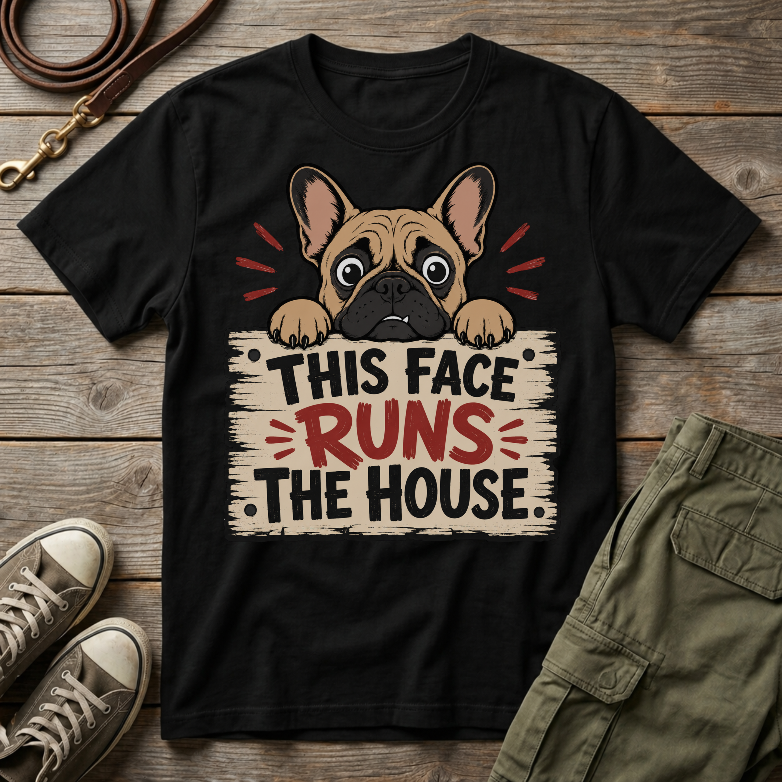 This Face Runs The House T-Shirt