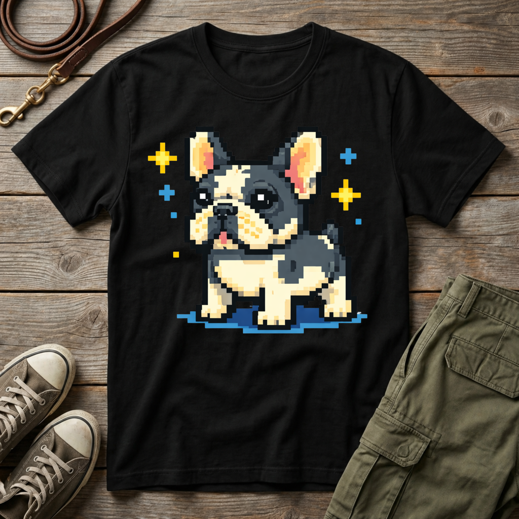 Pixelated Frenchie T-Shirt