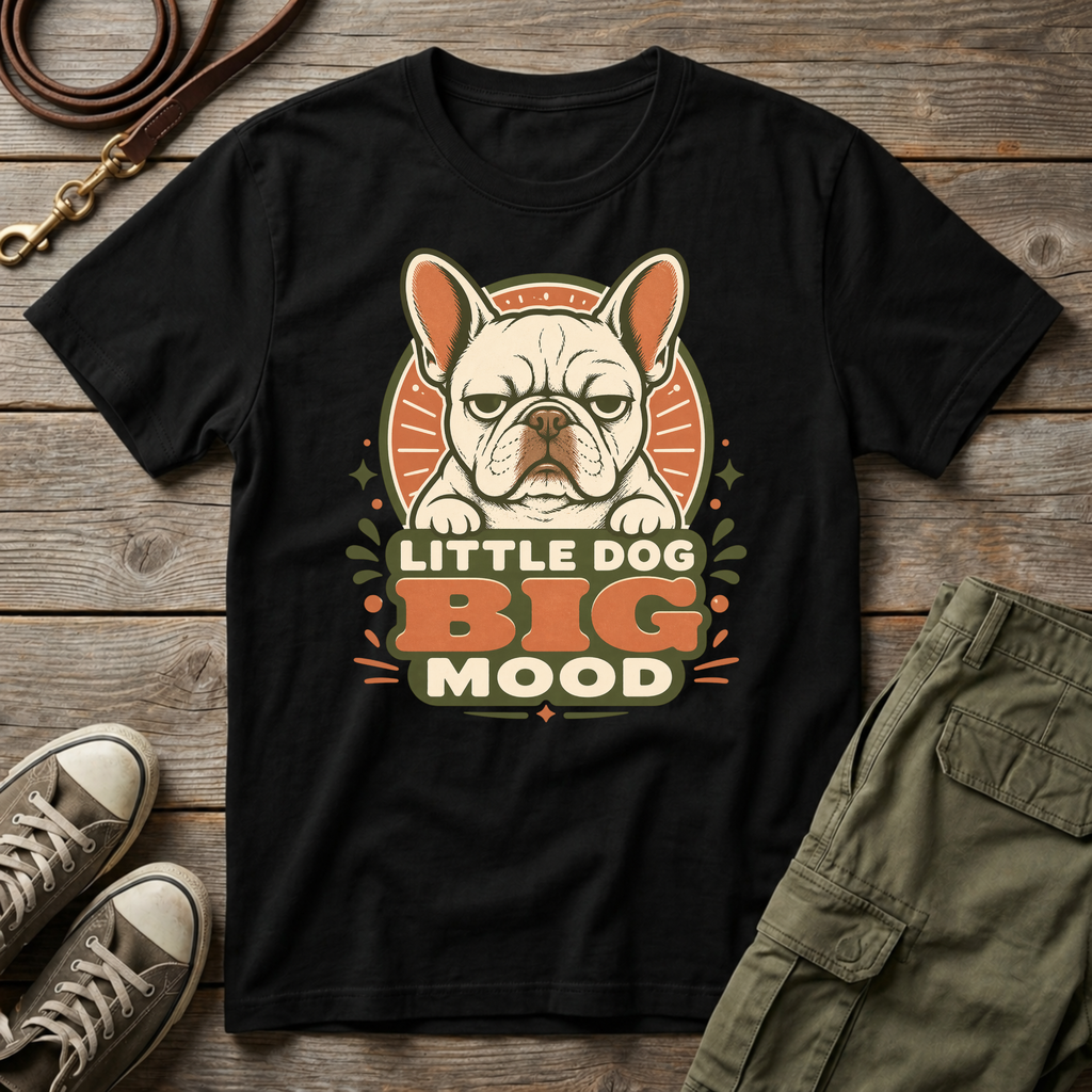Frenchie Big Mood T-Shirt