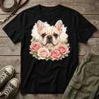 Frenchie Roses T-Shirt