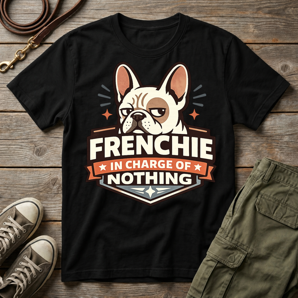 Frenchie Not In Charge T-Shirt