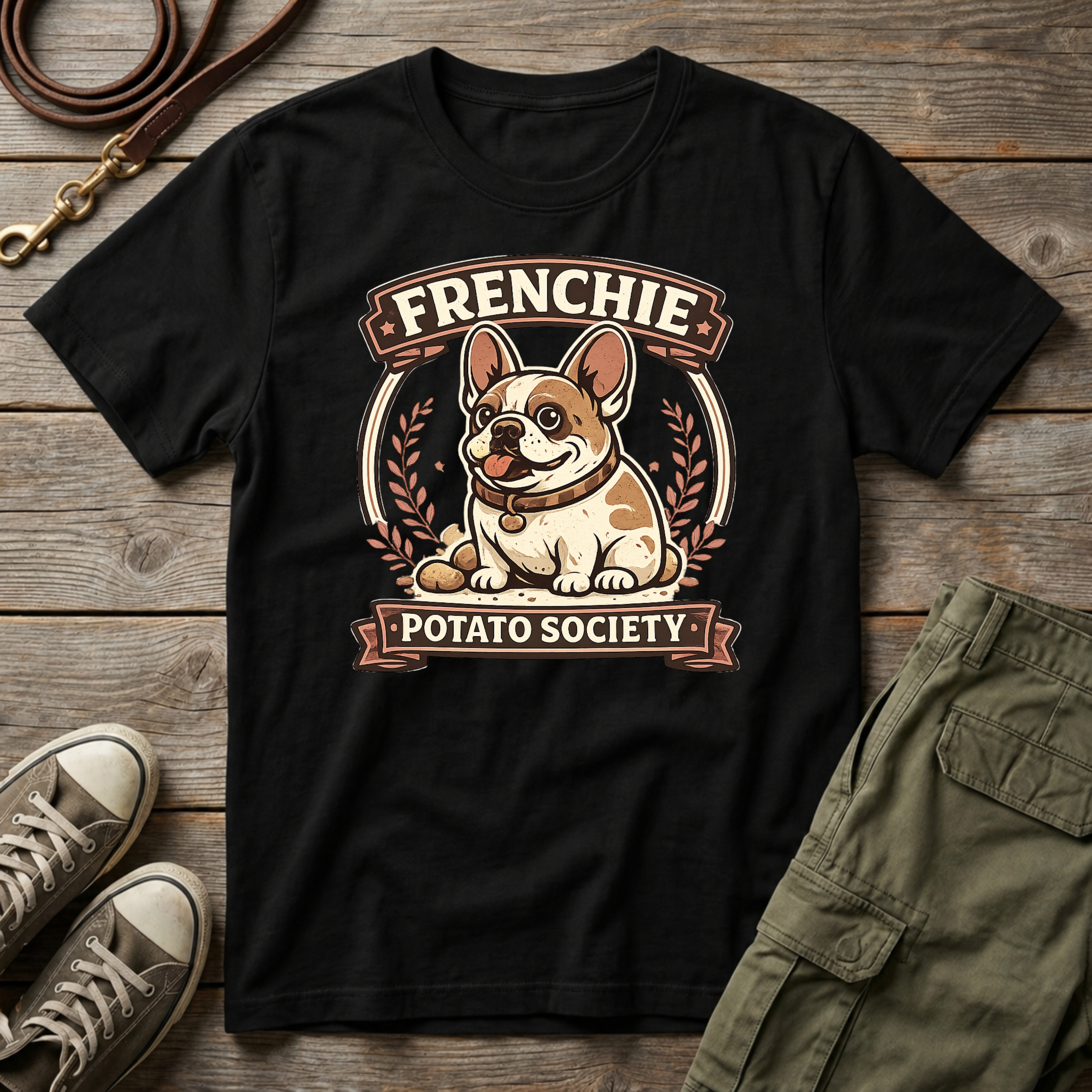 Frenchie Potato Society T-Shirt