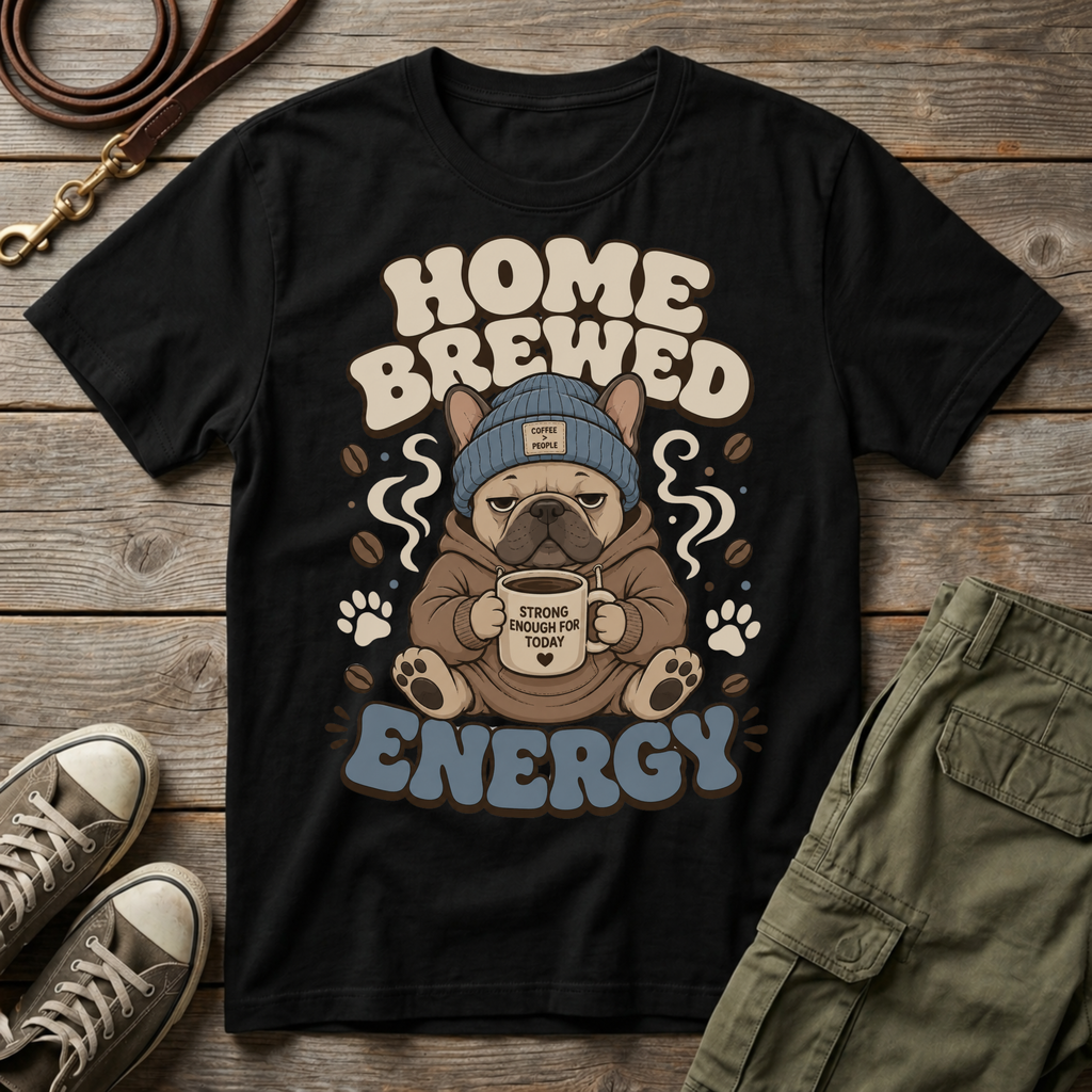 Frenchie Home Brewed T-Shirt