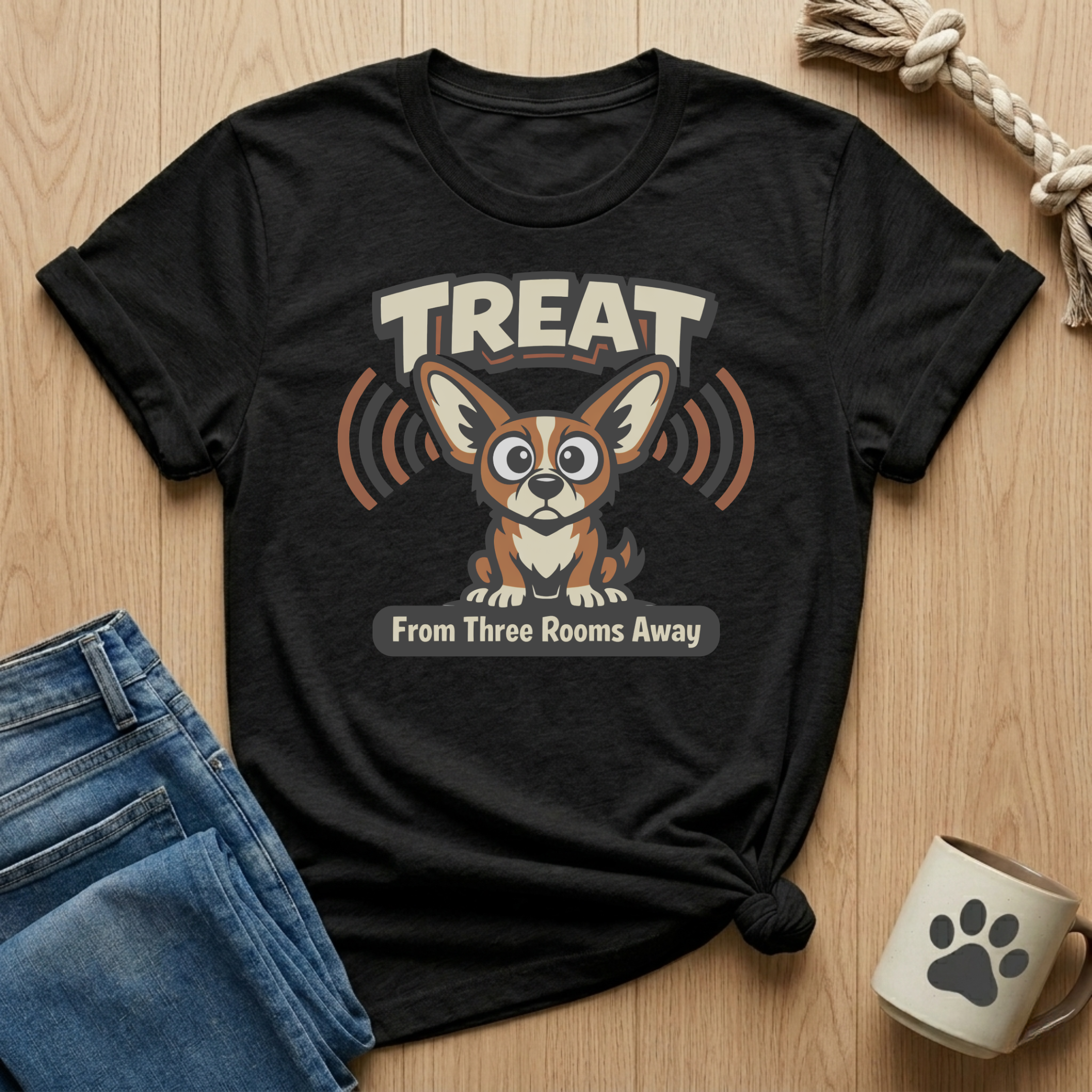 Treat Three Rooms Away T-Shirt